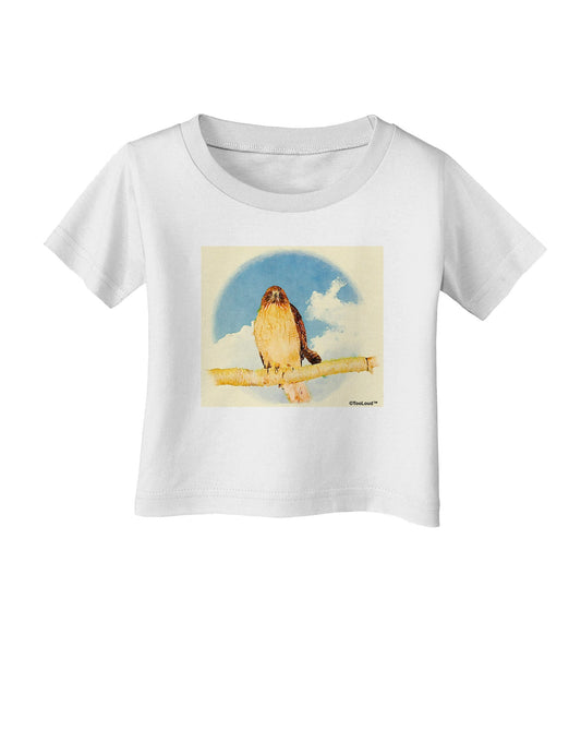 Red-tailed Hawk Infant T-Shirt-Infant T-Shirt-TooLoud-White-06-Months-Davson Sales