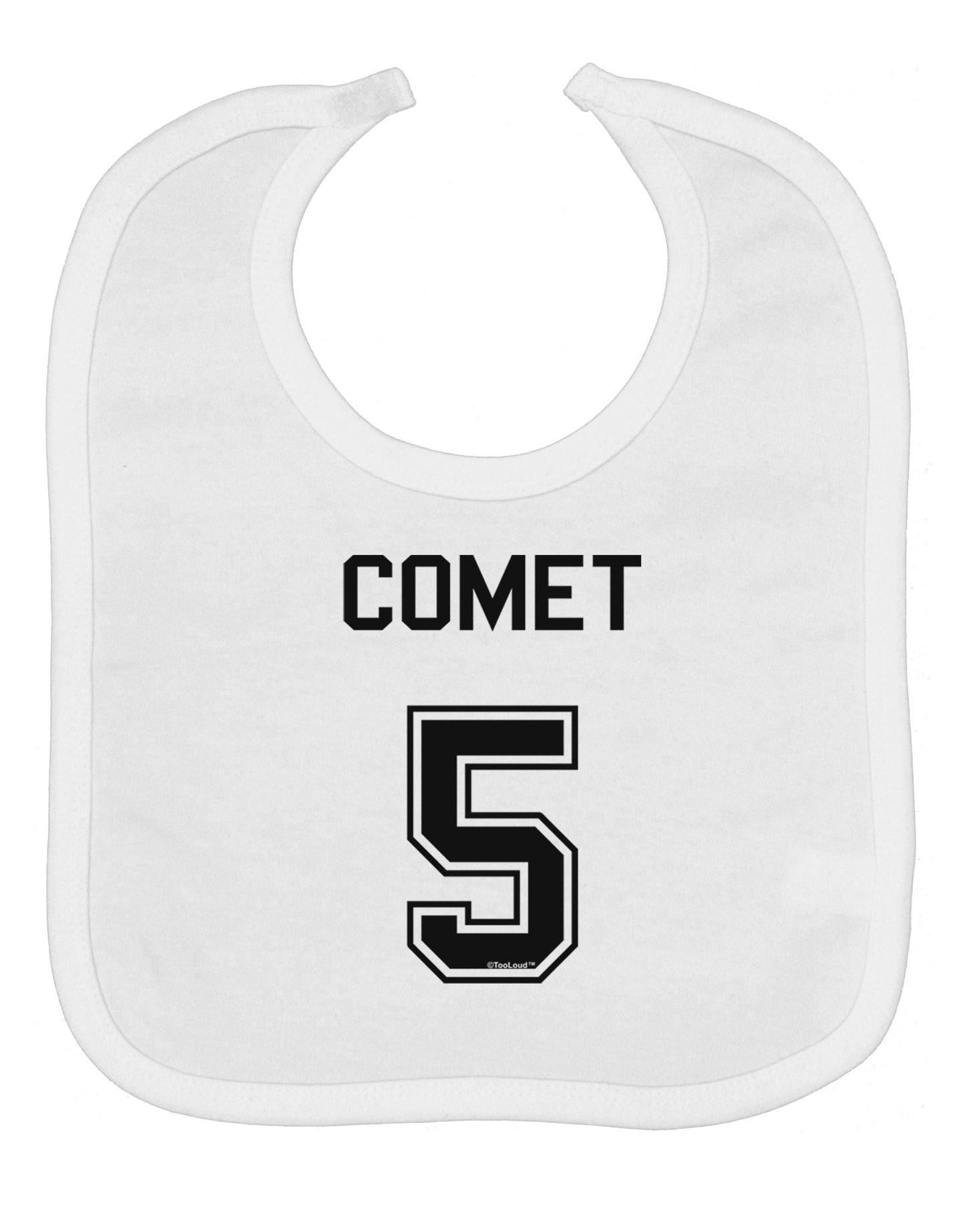 Reindeer Jersey - Comet 5 Baby Bib