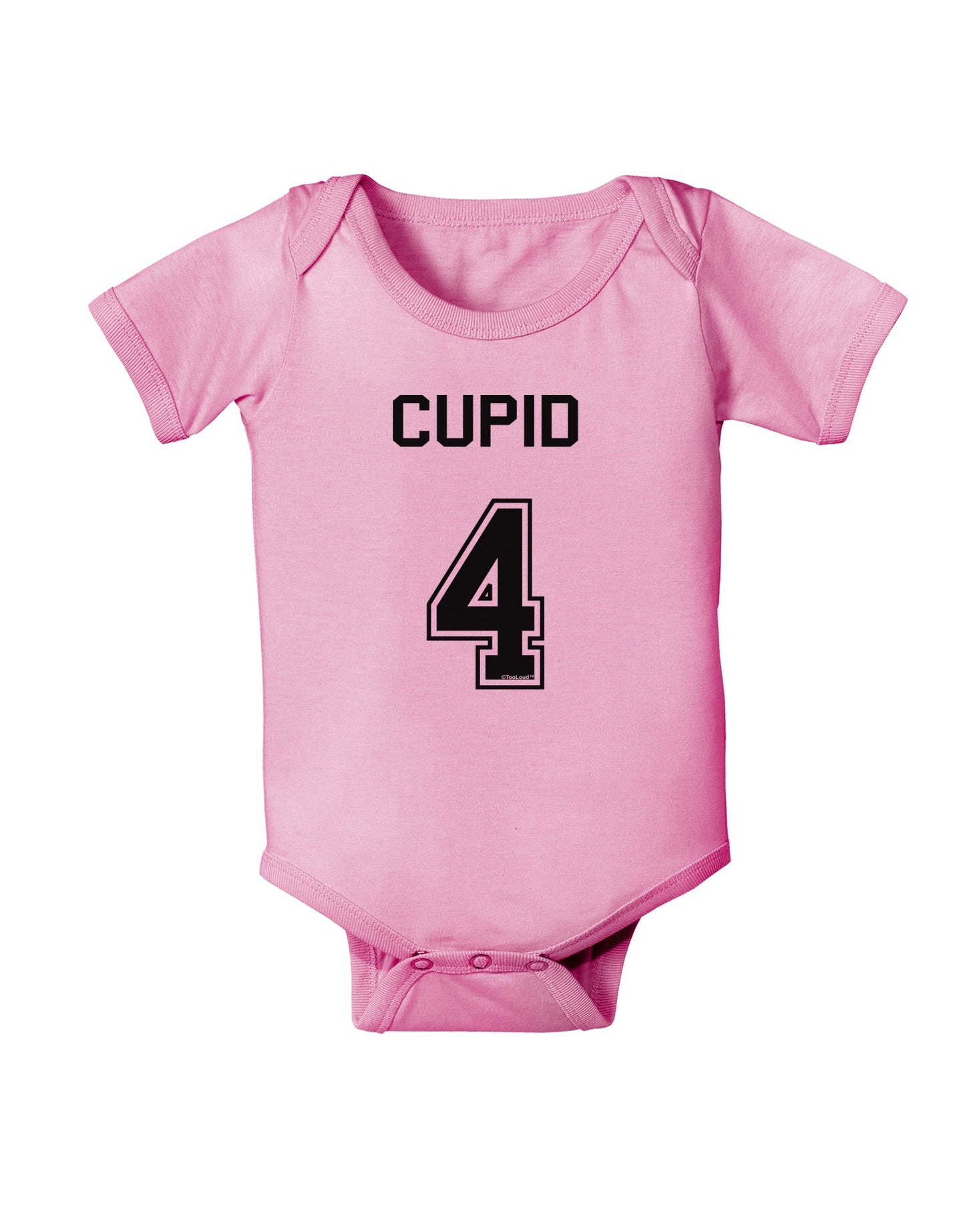 Reindeer Jersey - Cupid 4 Baby Romper Bodysuit-Baby Romper-TooLoud-Light-Pink-06-Months-Davson Sales