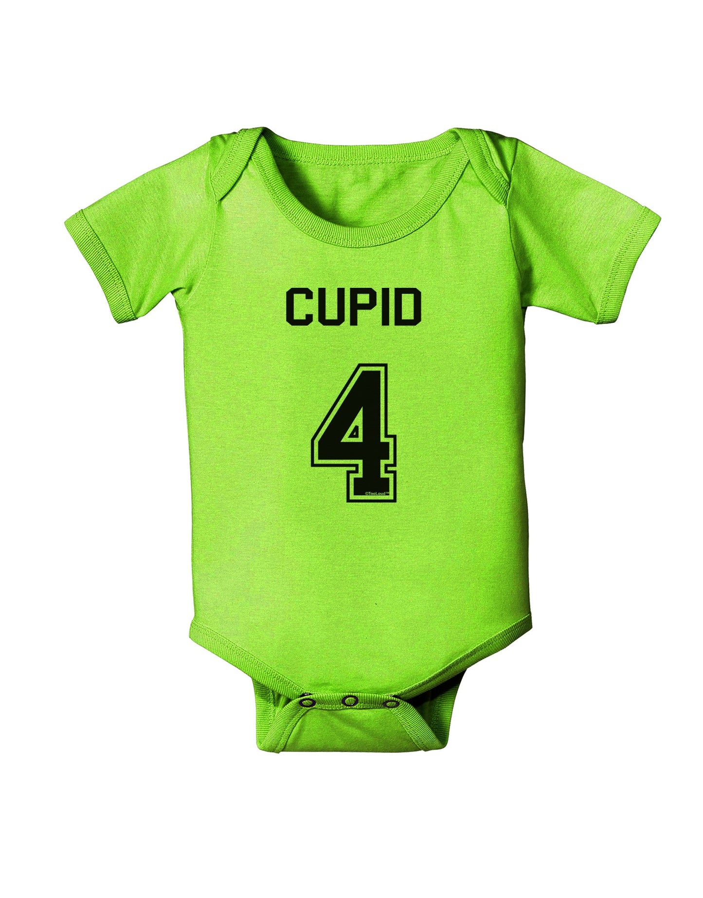 Reindeer Jersey - Cupid 4 Baby Romper Bodysuit-Baby Romper-TooLoud-Lime-Green-06-Months-Davson Sales