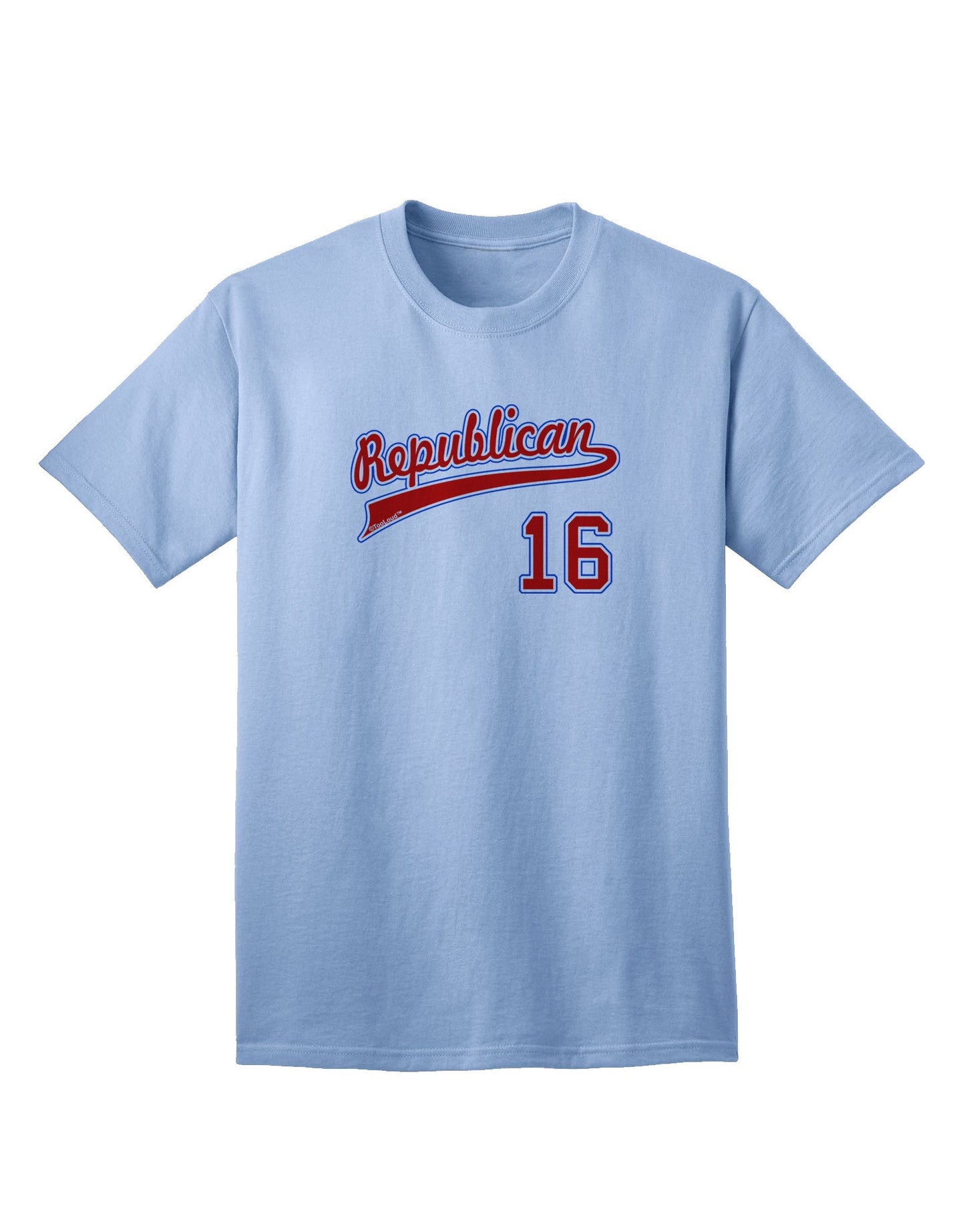Republican Jersey 16 Adult T-Shirt-unisex t-shirt-TooLoud-Light-Blue-Small-Davson Sales