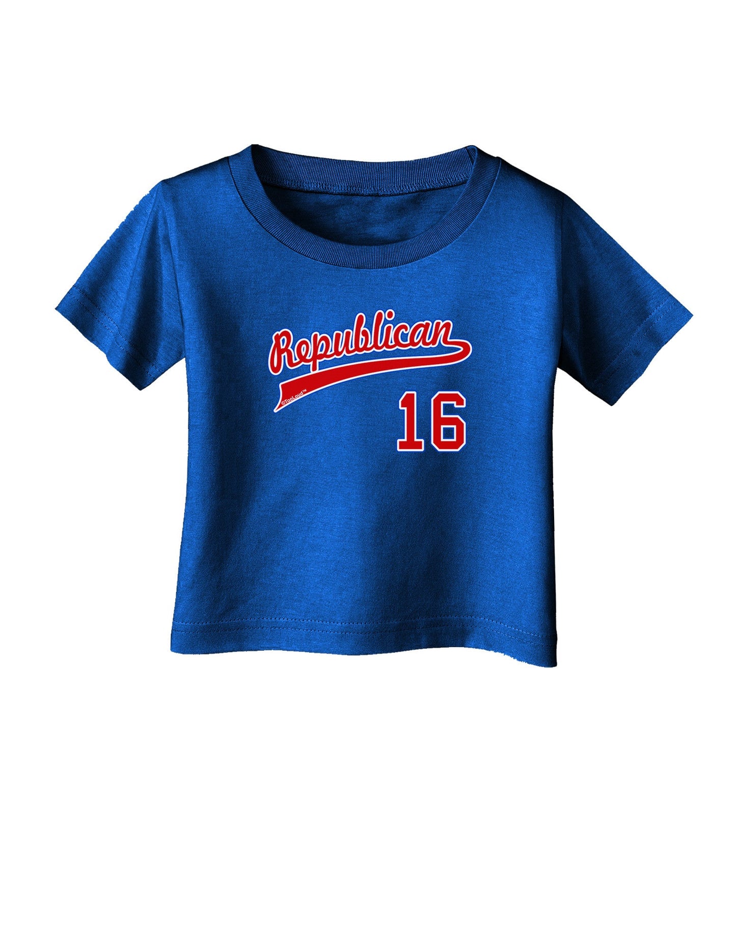 Republican Jersey 16 Infant T-Shirt Dark-Infant T-Shirt-TooLoud-Royal-Blue-06-Months-Davson Sales