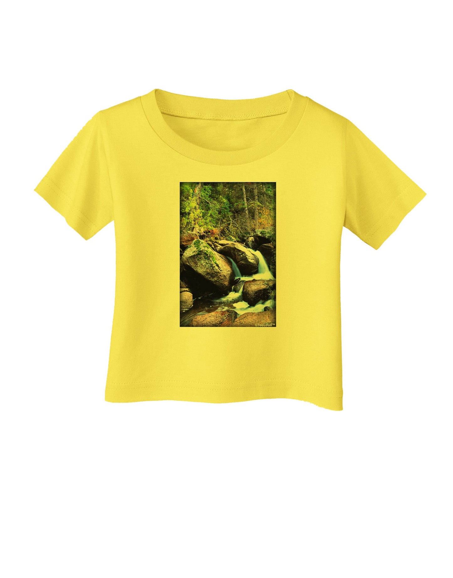 Rockies River Infant T-Shirt-Infant T-Shirt-TooLoud-Yellow-06-Months-Davson Sales