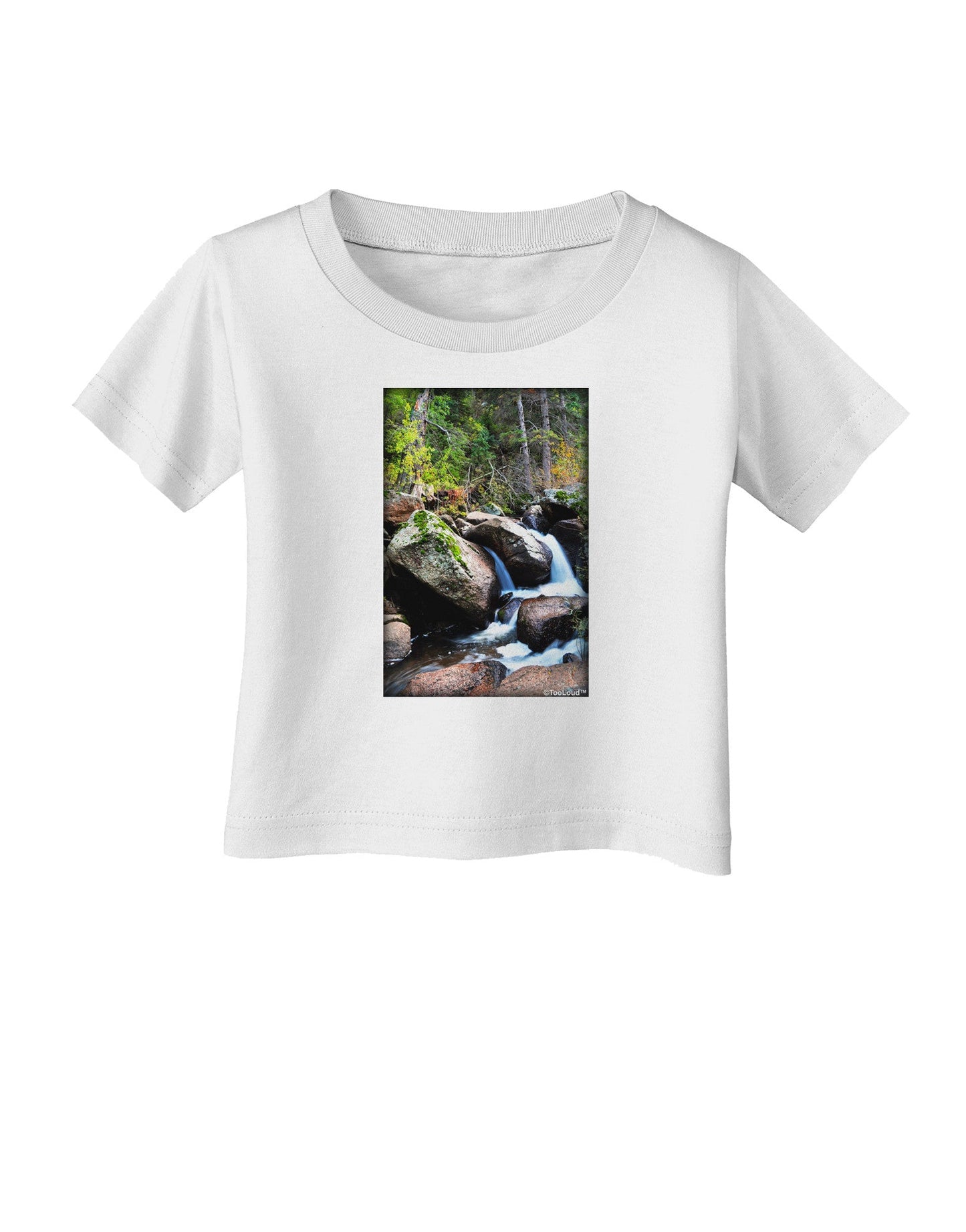 Rockies River Infant T-Shirt-Infant T-Shirt-TooLoud-White-06-Months-Davson Sales