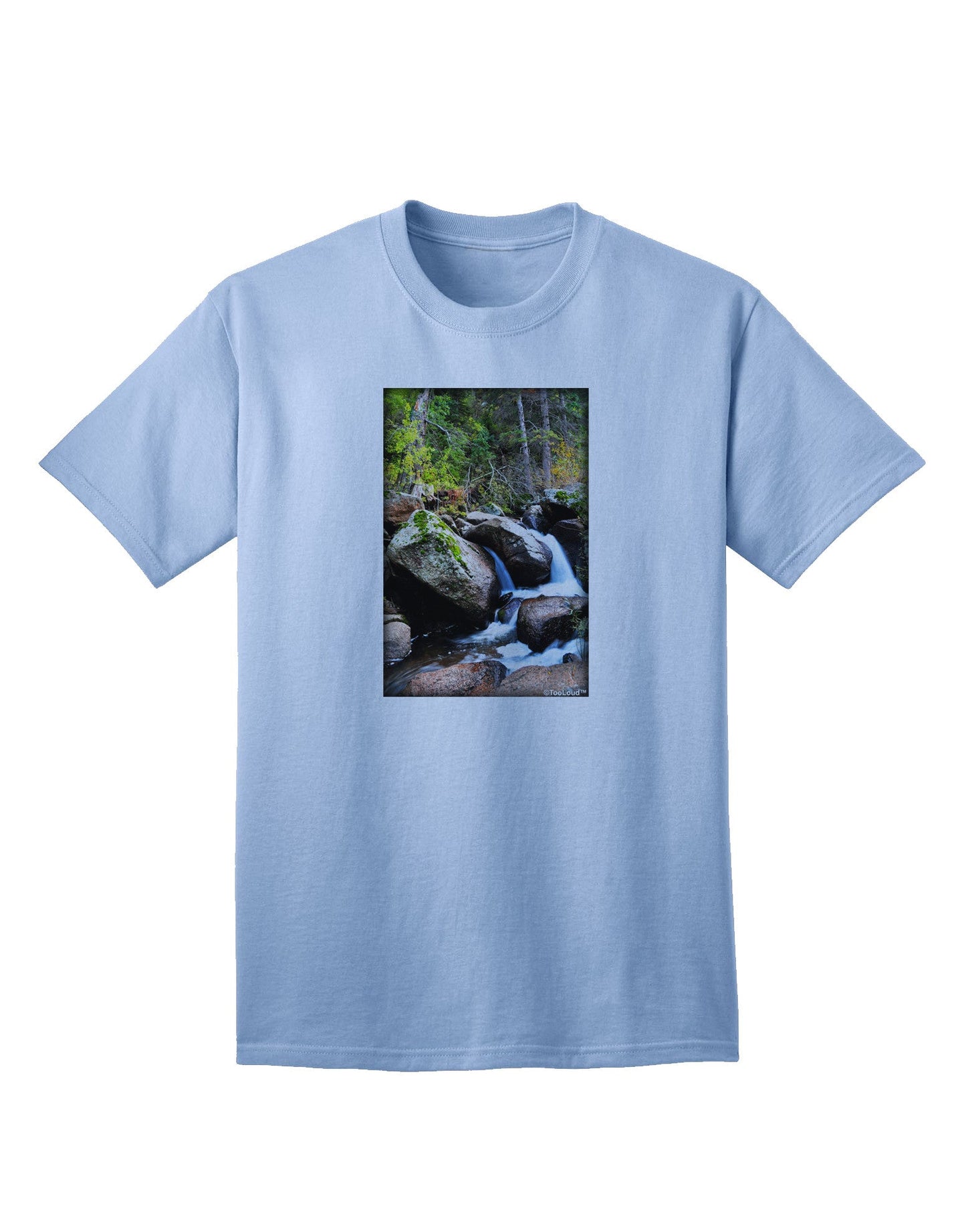 Rockies River Premium Adult T-Shirt - Elegance Meets Comfort-Mens T-shirts-TooLoud-Light-Blue-Small-Davson Sales