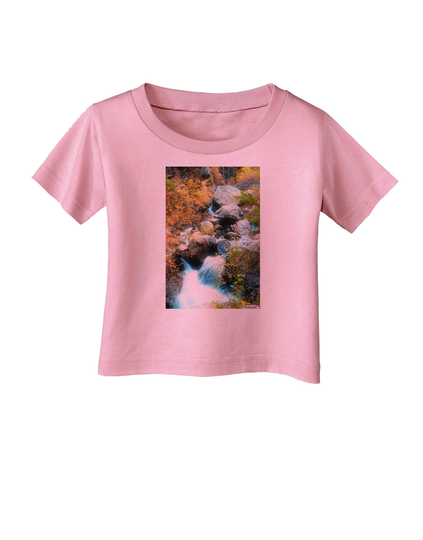 Rockies Waterfall Infant T-Shirt-Infant T-Shirt-TooLoud-Candy-Pink-06-Months-Davson Sales