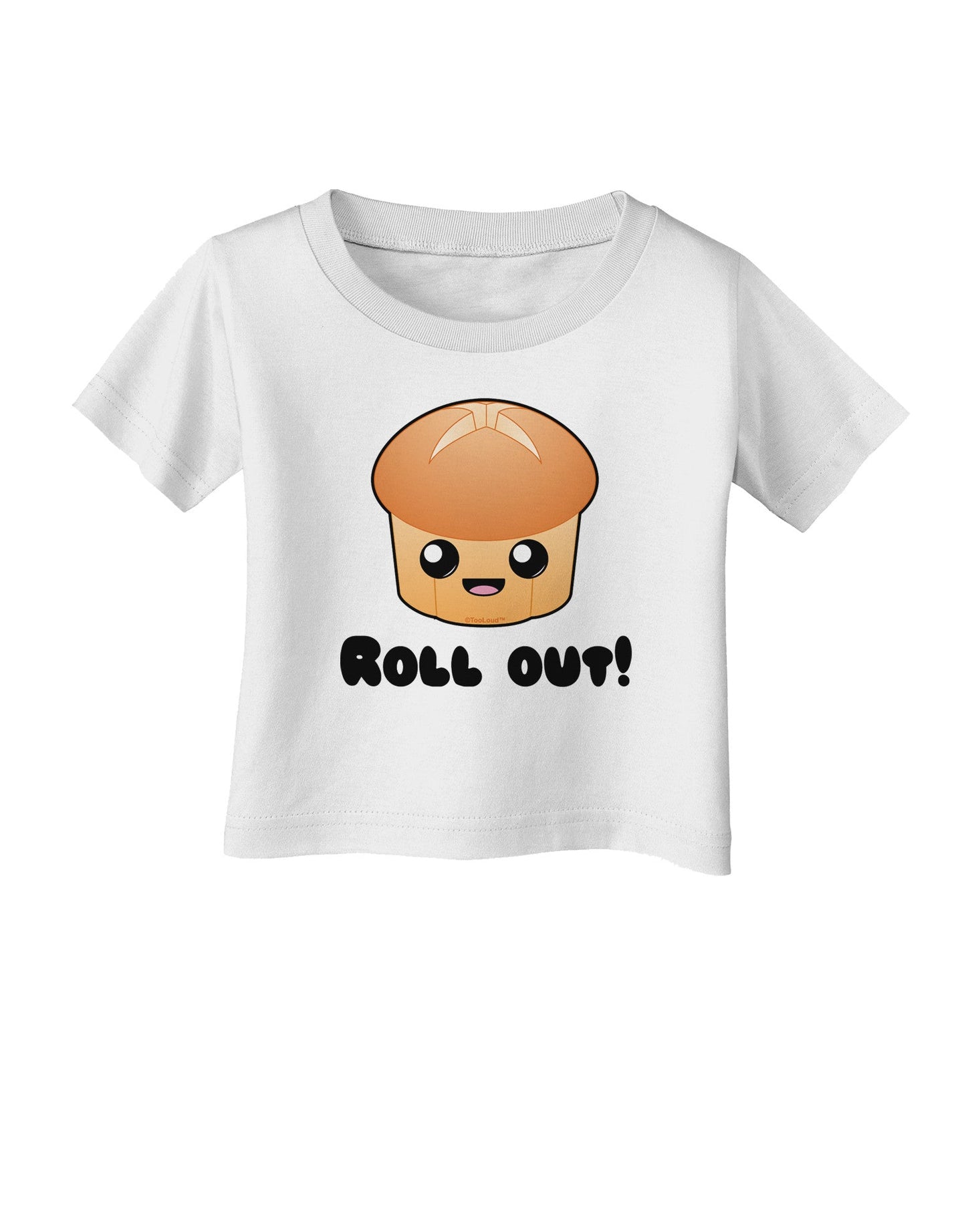 Roll Out Cute Roll Infant T-Shirt-Infant T-Shirt-TooLoud-White-06-Months-Davson Sales