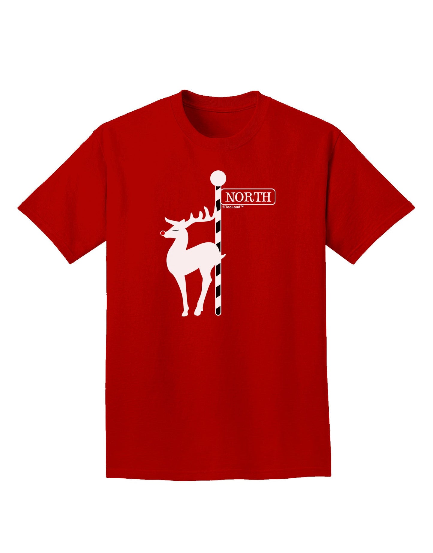 Rudolf the Ratchet Reindeer Adult Dark T-Shirt-Mens T-Shirt-TooLoud-Red-Small-Davson Sales