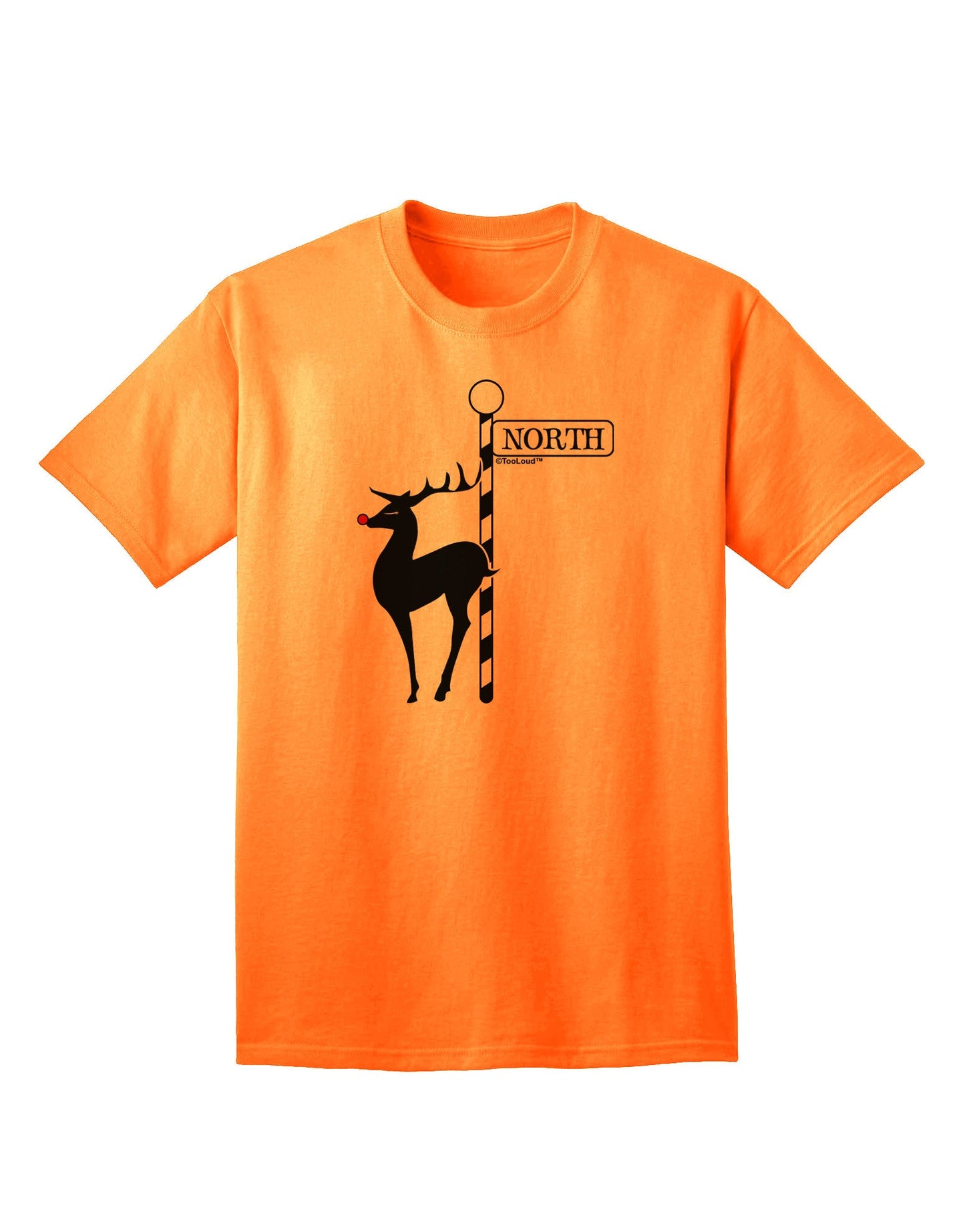 Rudolf the Ratchet Reindeer Adult T-Shirt-unisex t-shirt-TooLoud-Neon-Orange-Small-Davson Sales