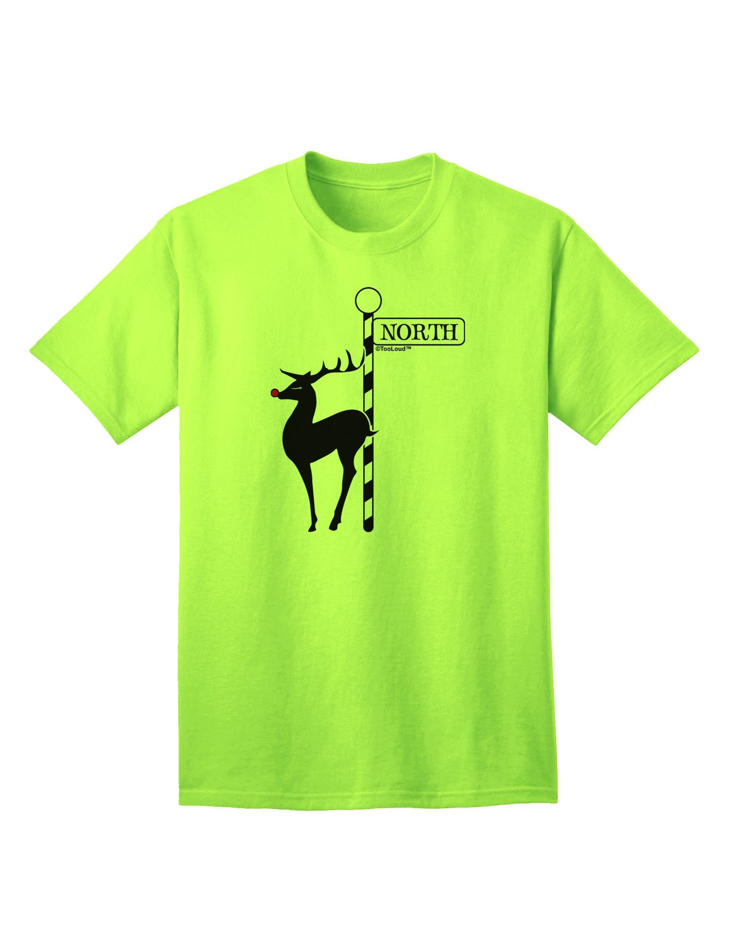 Rudolf the Ratchet Reindeer Adult T-Shirt-unisex t-shirt-TooLoud-Neon-Green-Small-Davson Sales