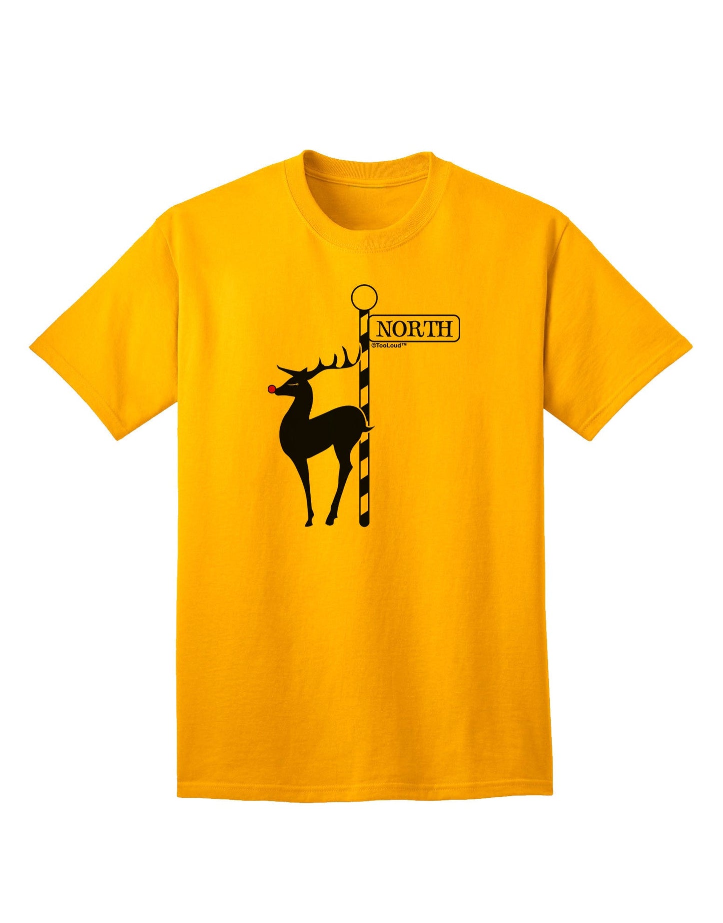 Rudolf the Ratchet Reindeer Adult T-Shirt-unisex t-shirt-TooLoud-Gold-Small-Davson Sales