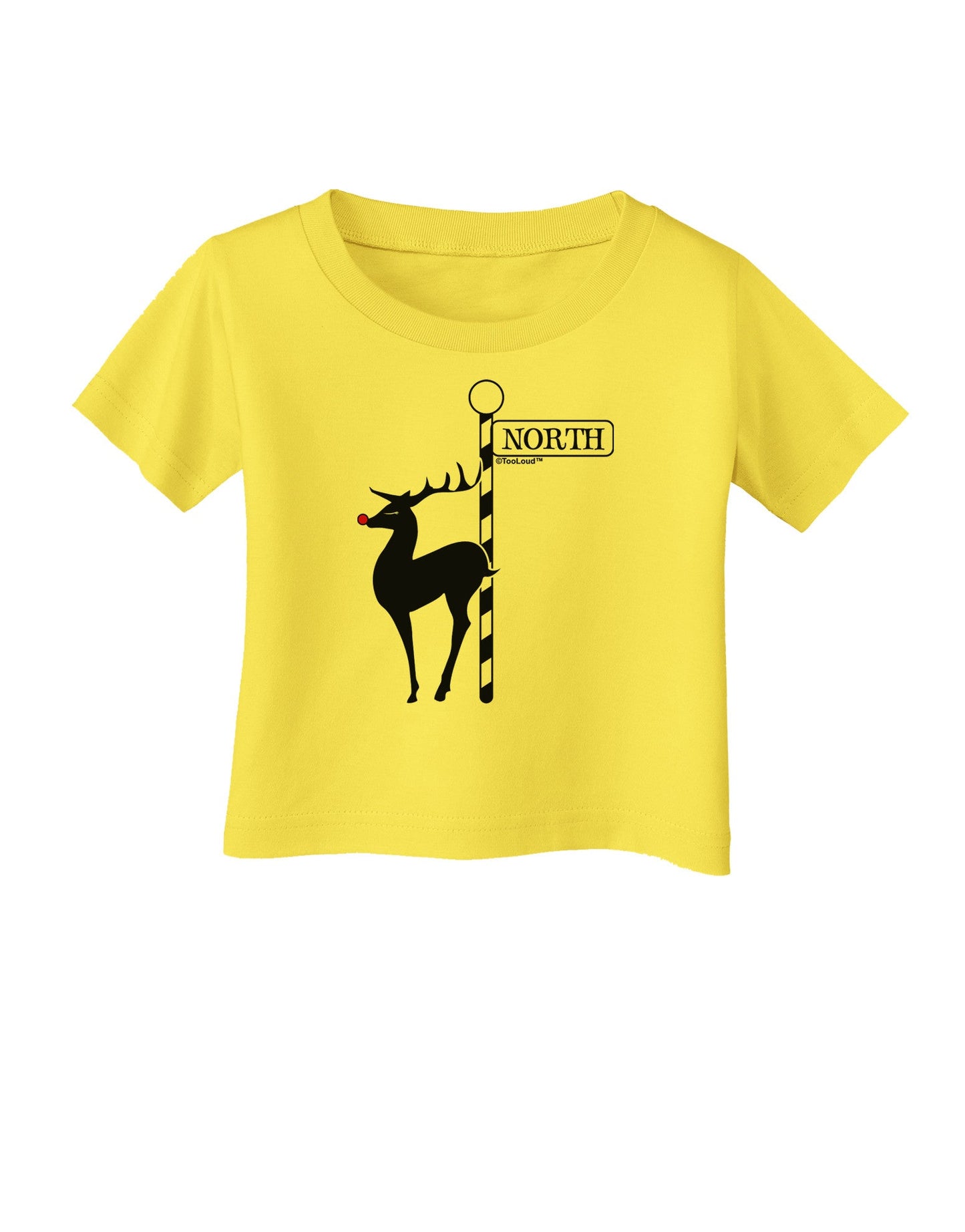 Rudolf the Ratchet Reindeer Infant T-Shirt-Infant T-Shirt-TooLoud-Yellow-06-Months-Davson Sales