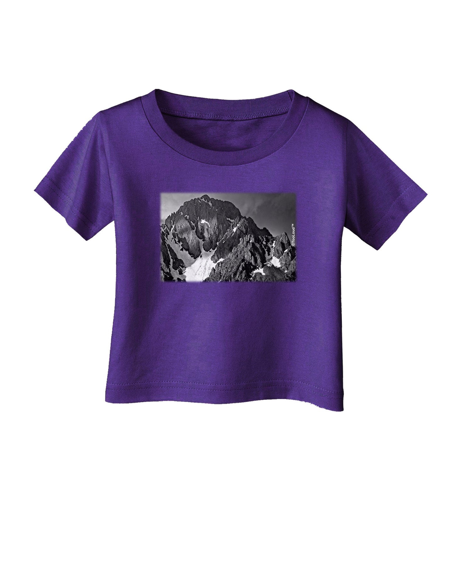 San Juan Mountain Range 2 Infant T-Shirt Dark-Infant T-Shirt-TooLoud-Purple-06-Months-Davson Sales