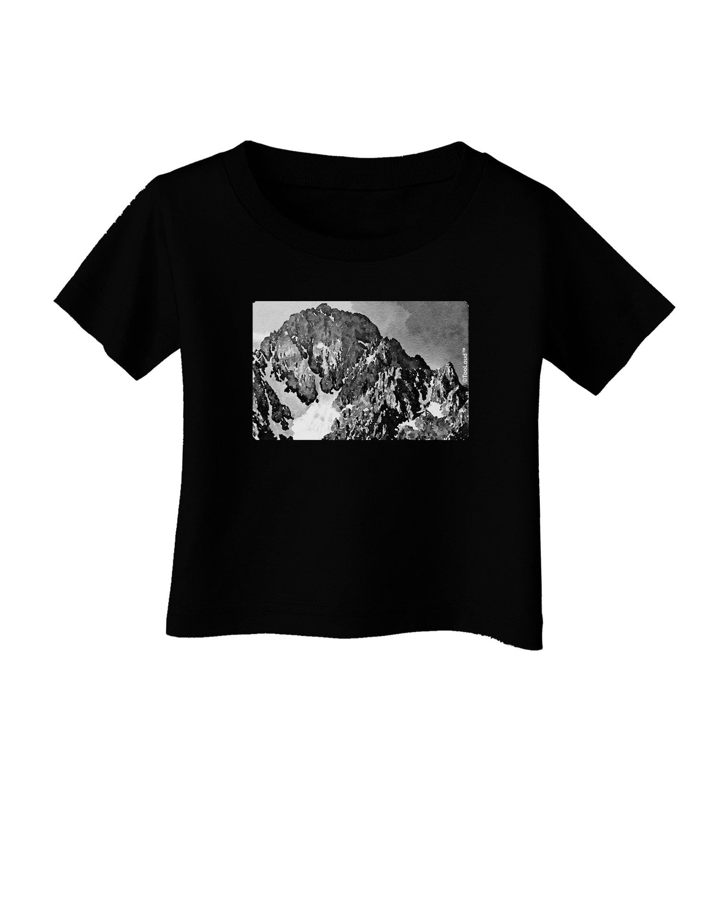 San Juan Mountain Range CO 2 Infant T-Shirt Dark-Infant T-Shirt-TooLoud-Black-06-Months-Davson Sales