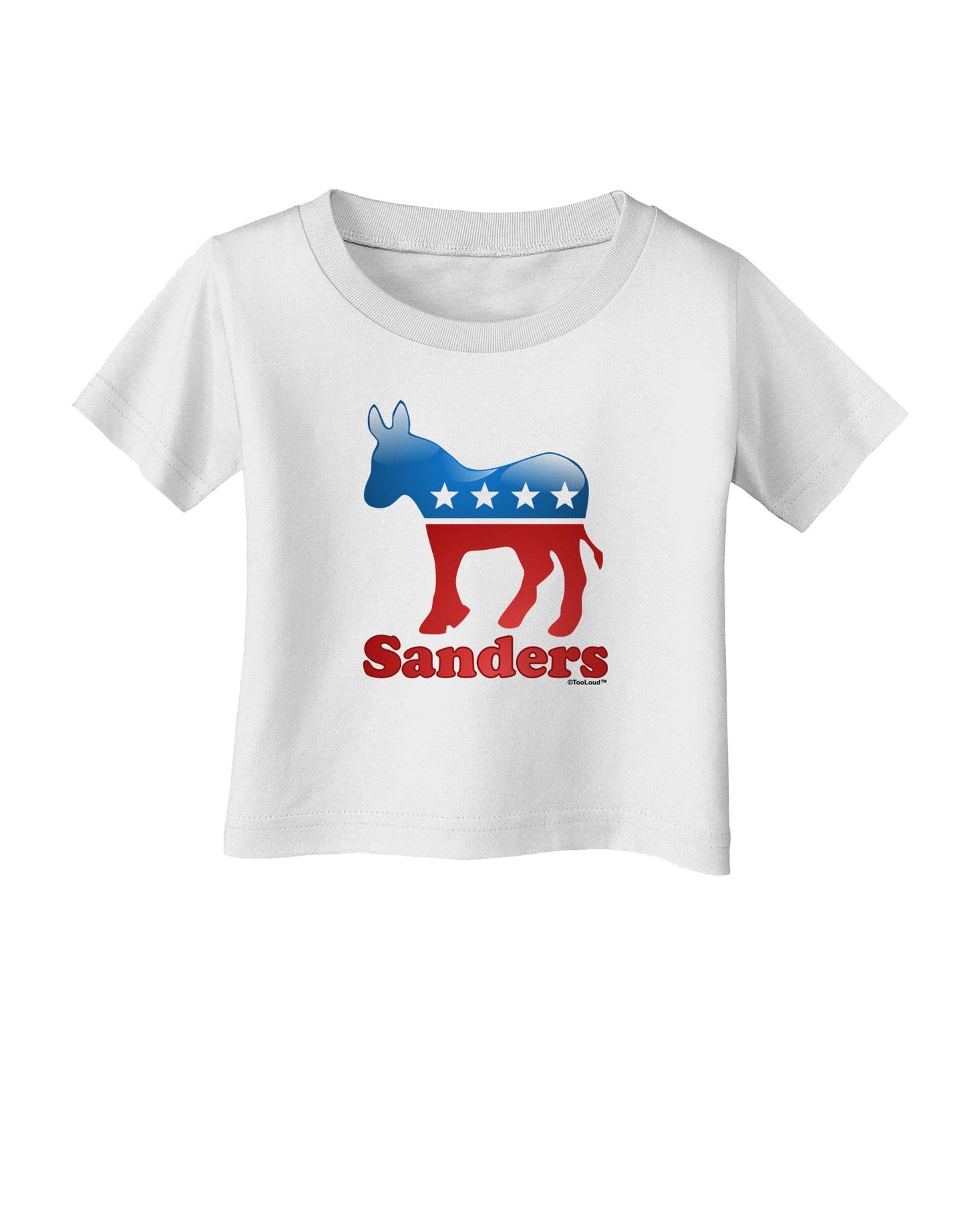 Sanders Bubble Symbol Infant T-Shirt-Infant T-Shirt-TooLoud-White-06-Months-Davson Sales