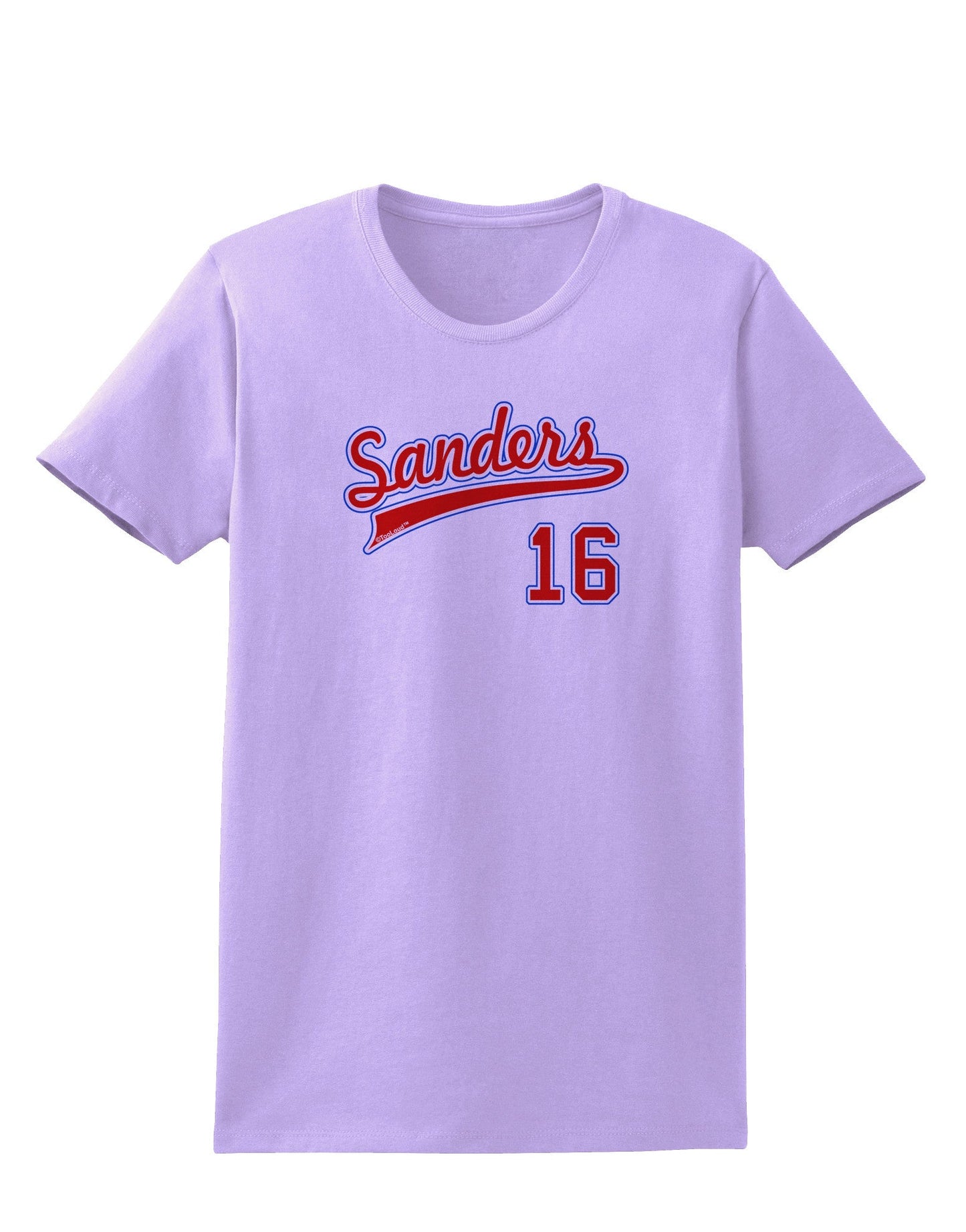 Sanders Jersey 16 Womens T-Shirt-Womens T-Shirt-TooLoud-Lavender-X-Small-Davson Sales