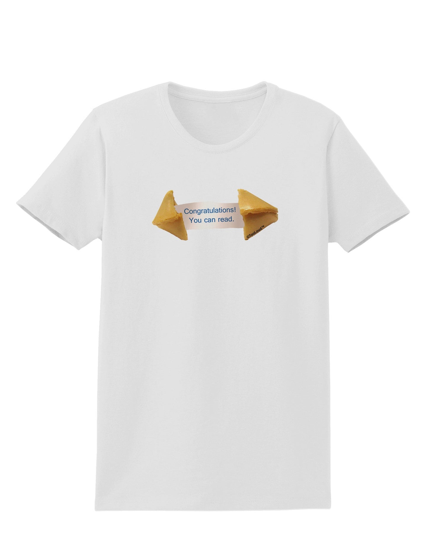 Sarcastic Fortune Cookie Womens T-Shirt-Womens T-Shirt-TooLoud-White-X-Small-Davson Sales