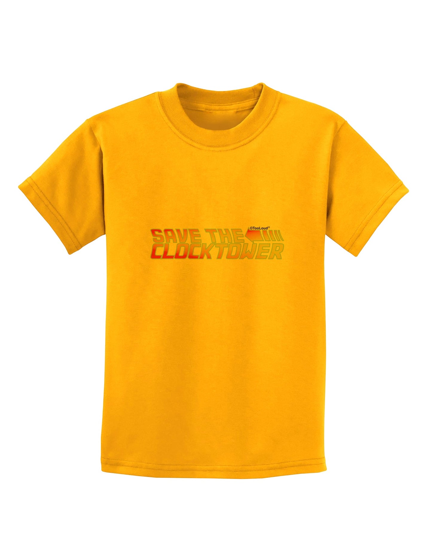 Save The Clock Tower Childrens T-Shirt by TooLoud-TooLoud-Gold-X-Small-Davson Sales