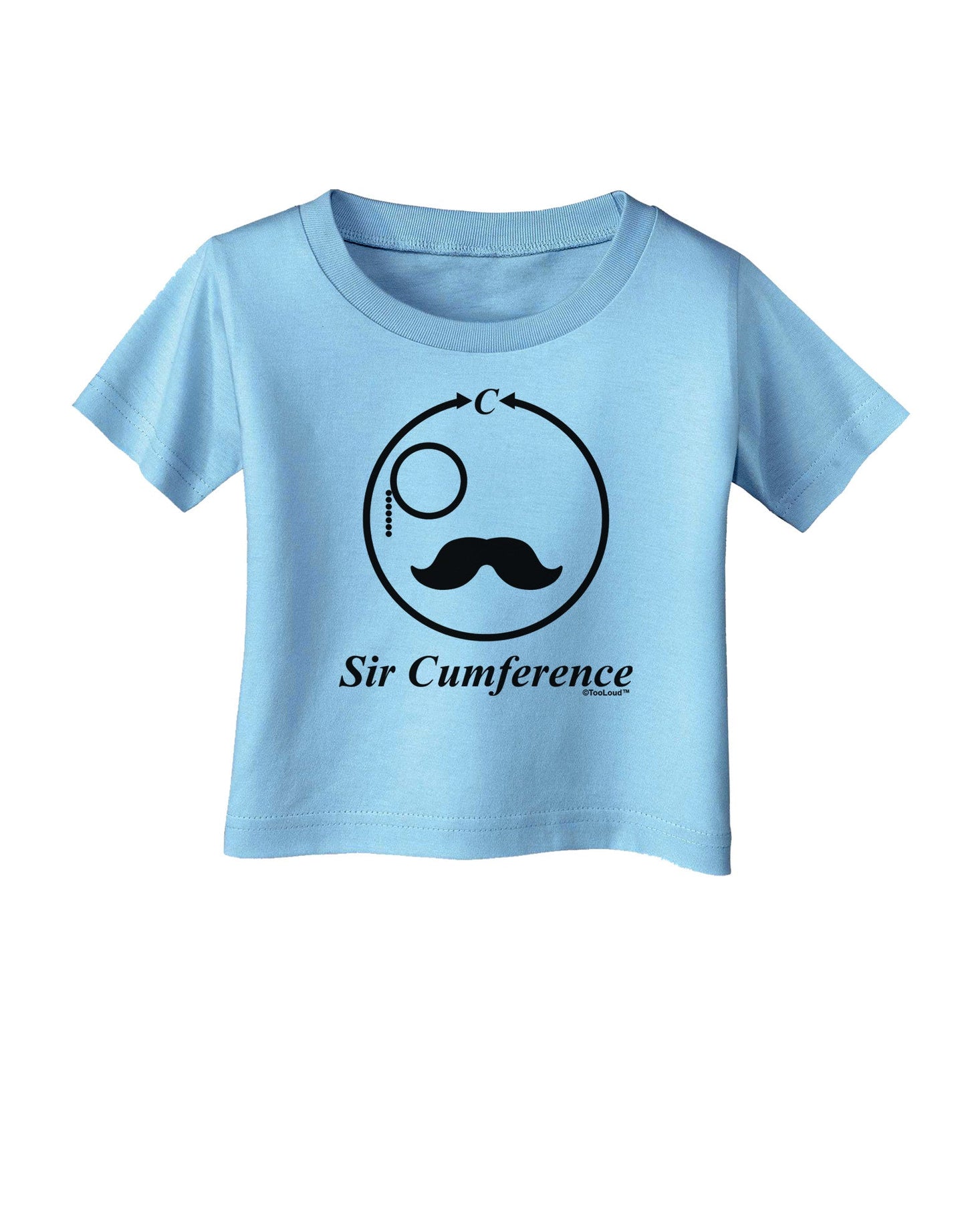 Sir Cumference Infant T-Shirt-Infant T-Shirt-TooLoud-Aquatic-Blue-06-Months-Davson Sales