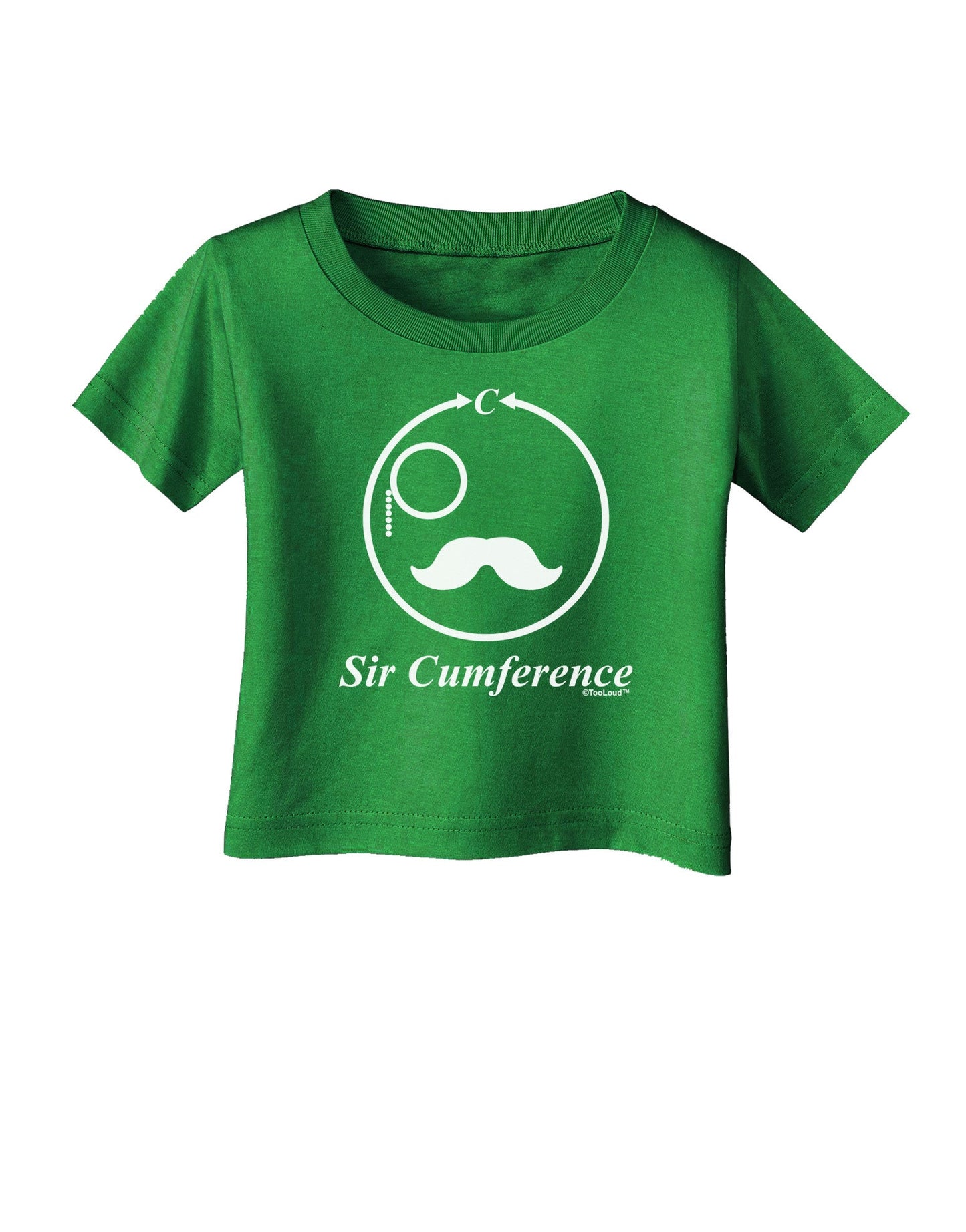 Sir Cumference Infant T-Shirt Dark-Infant T-Shirt-TooLoud-Clover-Green-06-Months-Davson Sales