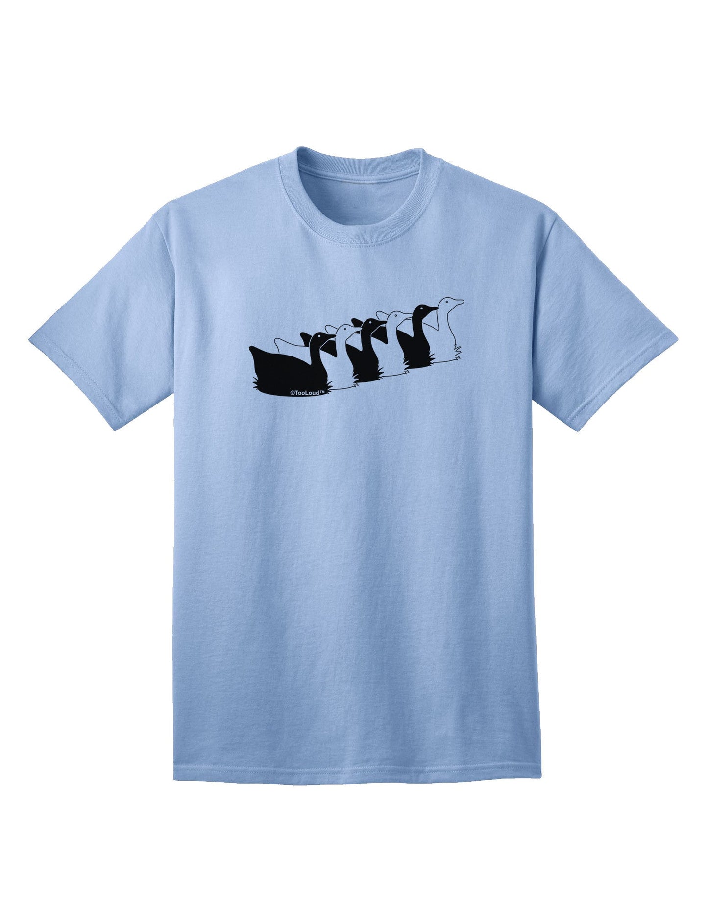 Six Geese A Laying - Premium Adult T-Shirt Collection-Mens T-shirts-TooLoud-Light-Blue-Small-Davson Sales