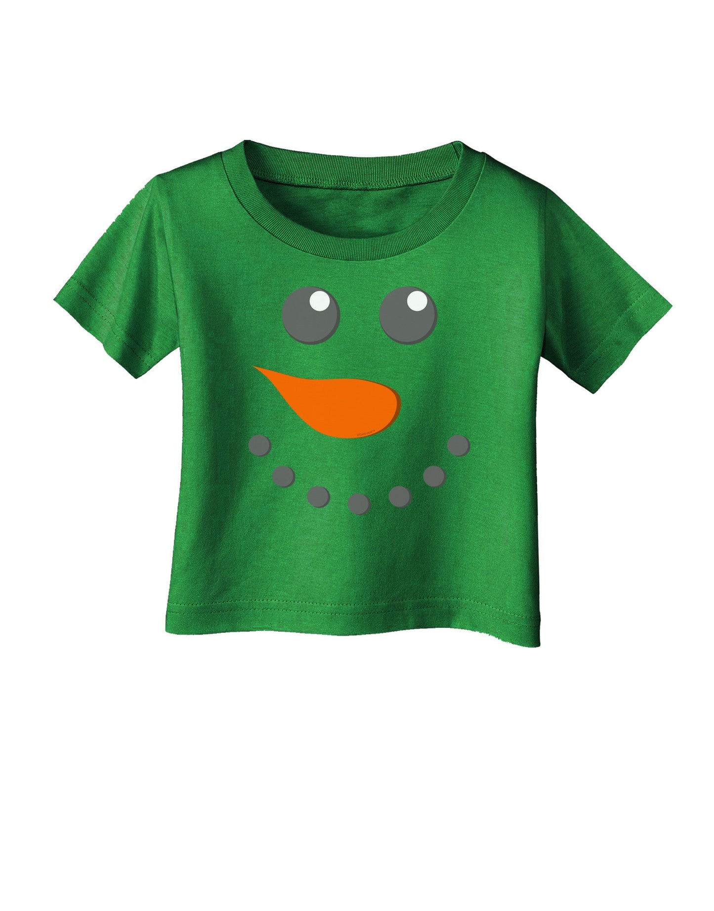 Snowman Face Christmas Infant T-Shirt Dark-Infant T-Shirt-TooLoud-Royal-Blue-06-Months-Davson Sales