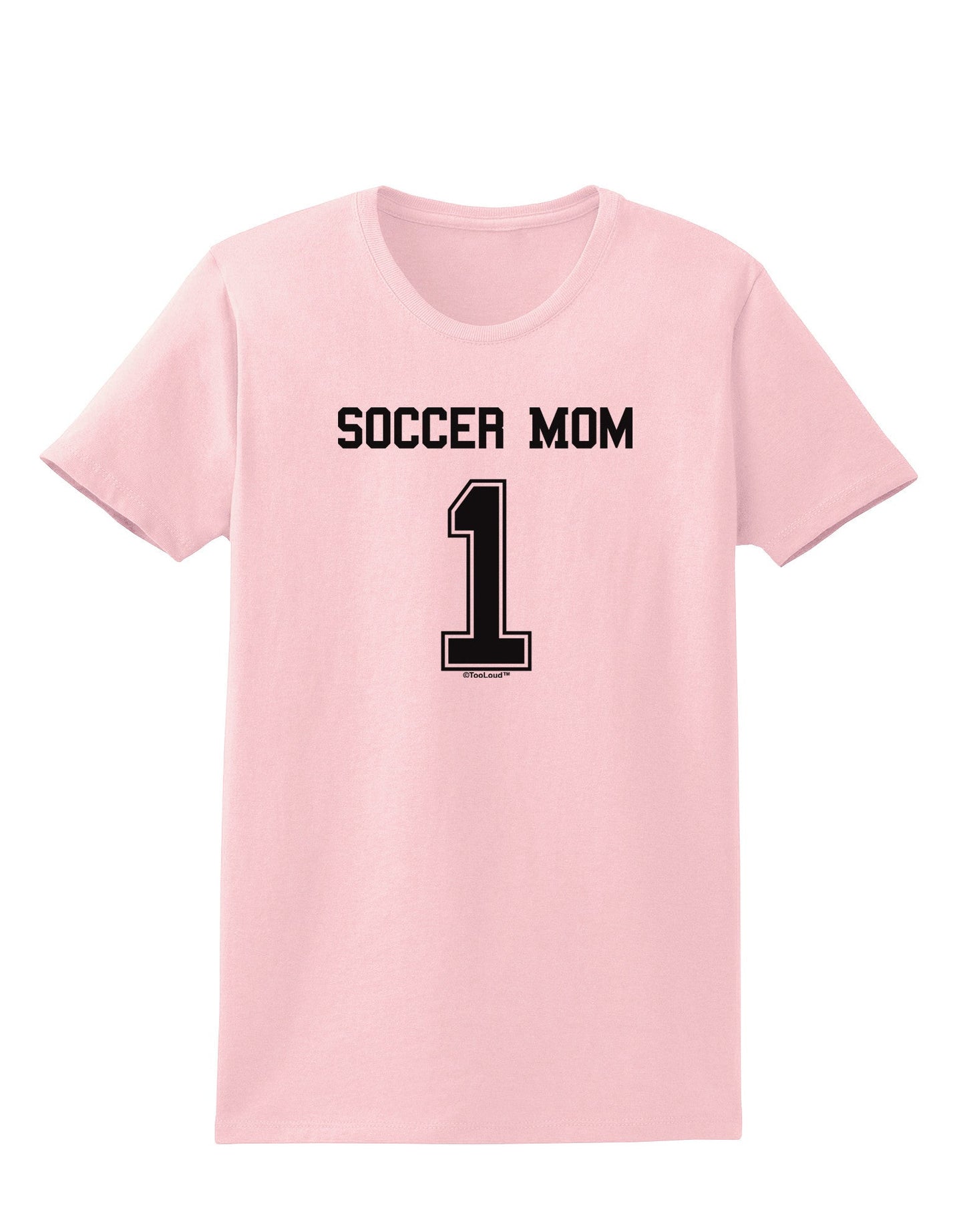 Soccer Mom Jersey Womens T-Shirt-Womens T-Shirt-TooLoud-PalePink-X-Small-Davson Sales