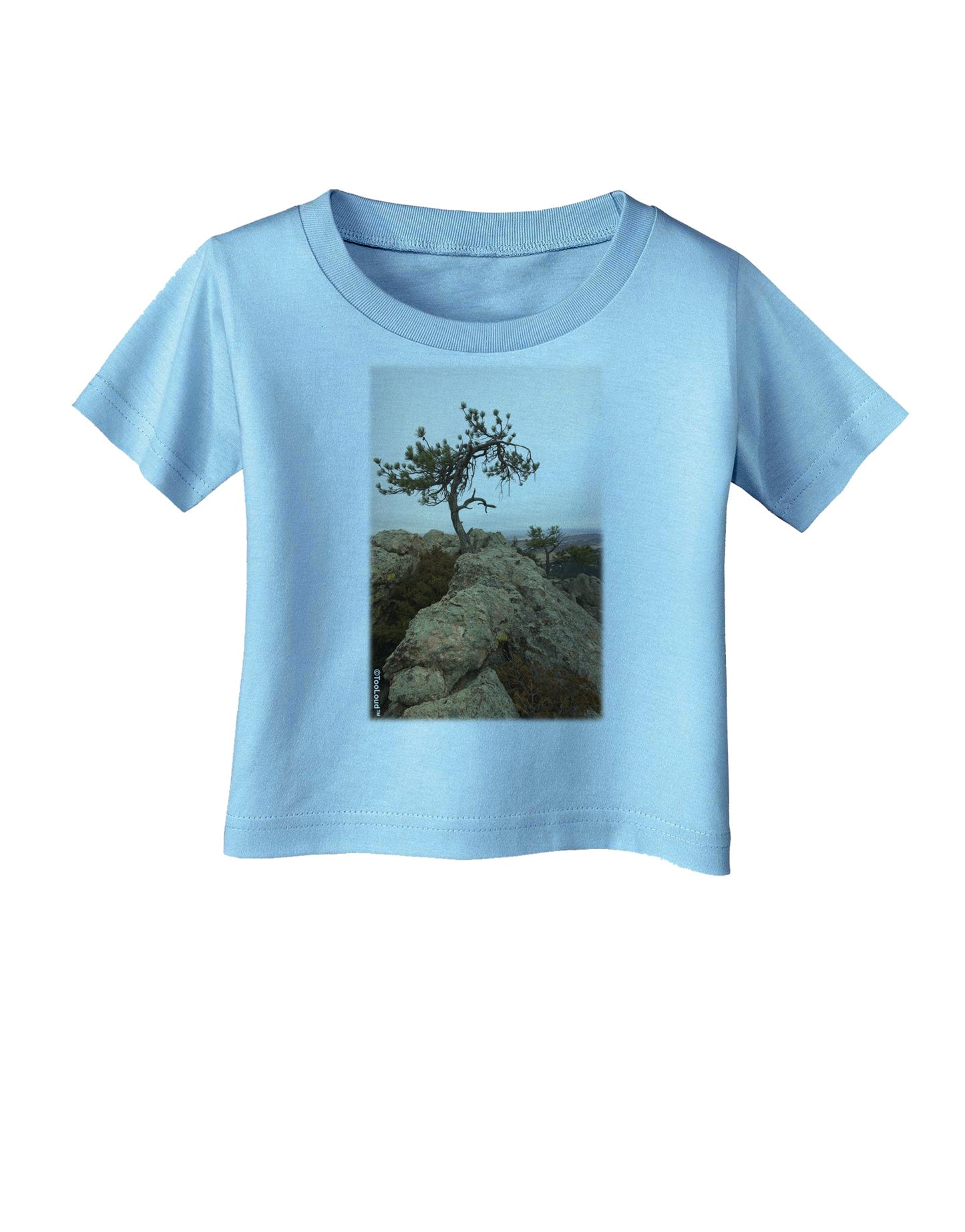 Stone Tree Colorado Infant T-Shirt by TooLoud-Infant T-Shirt-TooLoud-Aquatic-Blue-06-Months-Davson Sales
