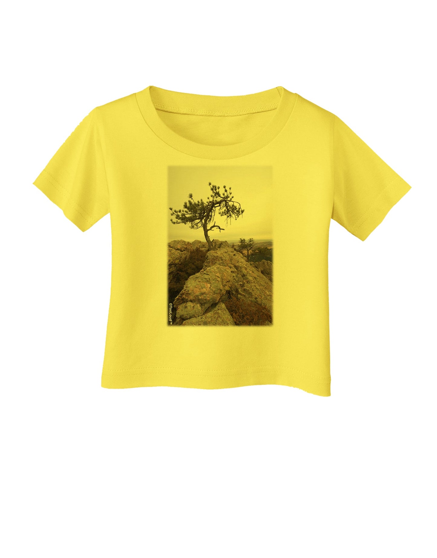 Stone Tree Colorado Infant T-Shirt by TooLoud-Infant T-Shirt-TooLoud-Yellow-06-Months-Davson Sales