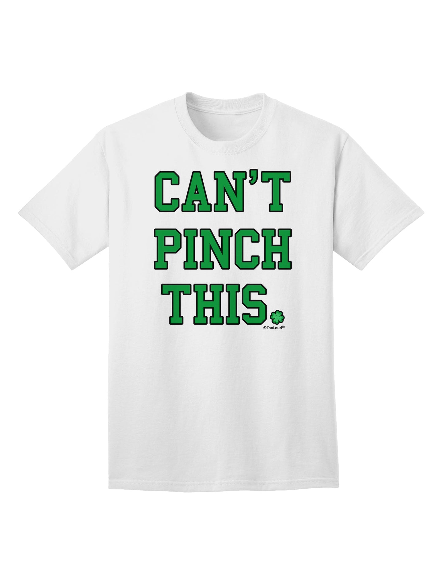 Stylish St. Patrick's Day Adult T-Shirt by TooLoud - A Must-Have for Your Festive Wardrobe-Mens T-shirts-TooLoud-White-Small-Davson Sales