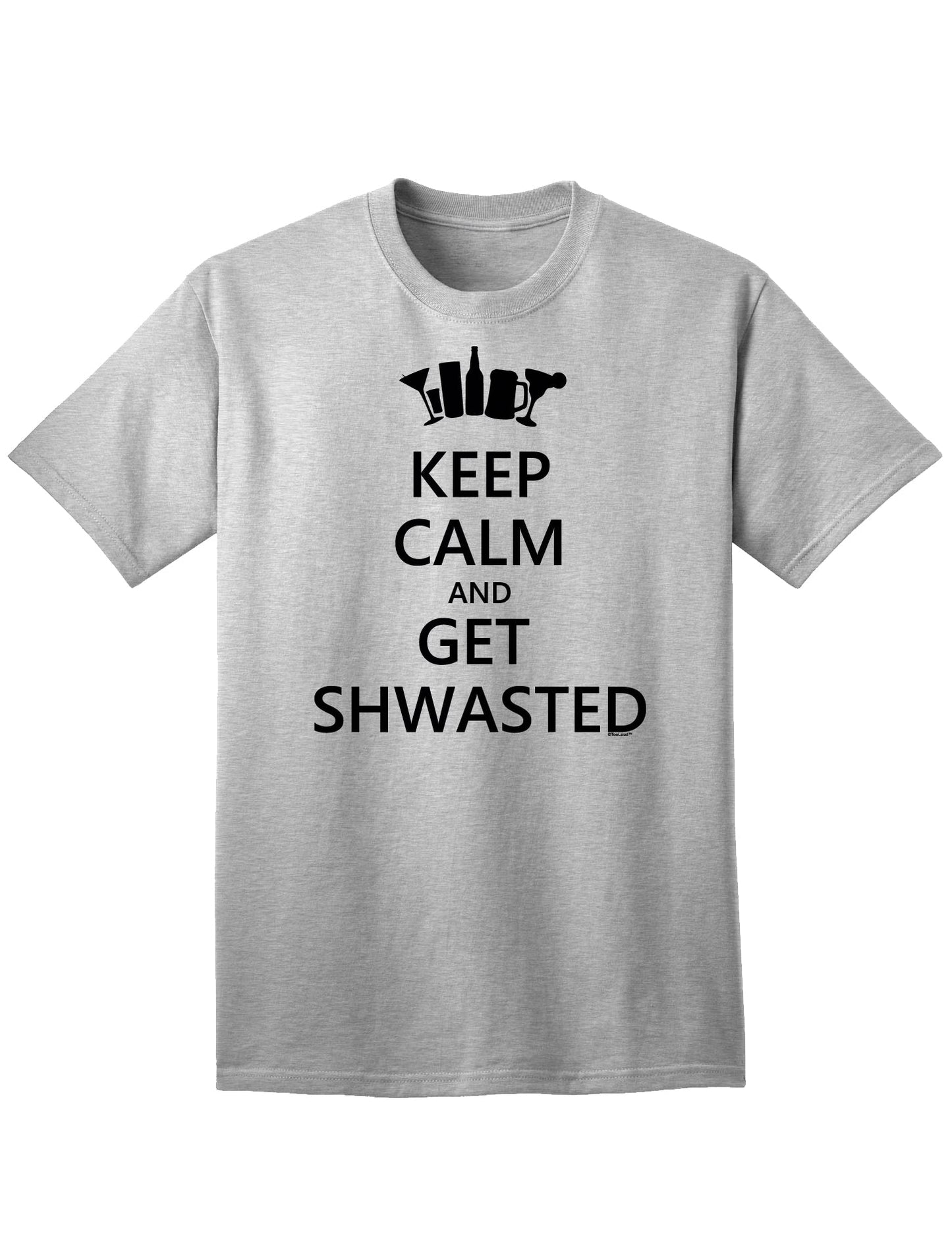 Stylish and Fun Adult T-Shirt for a Relaxed and Enjoyable Experience-Mens T-shirts-TooLoud-Ash-Gray-Small-Davson Sales