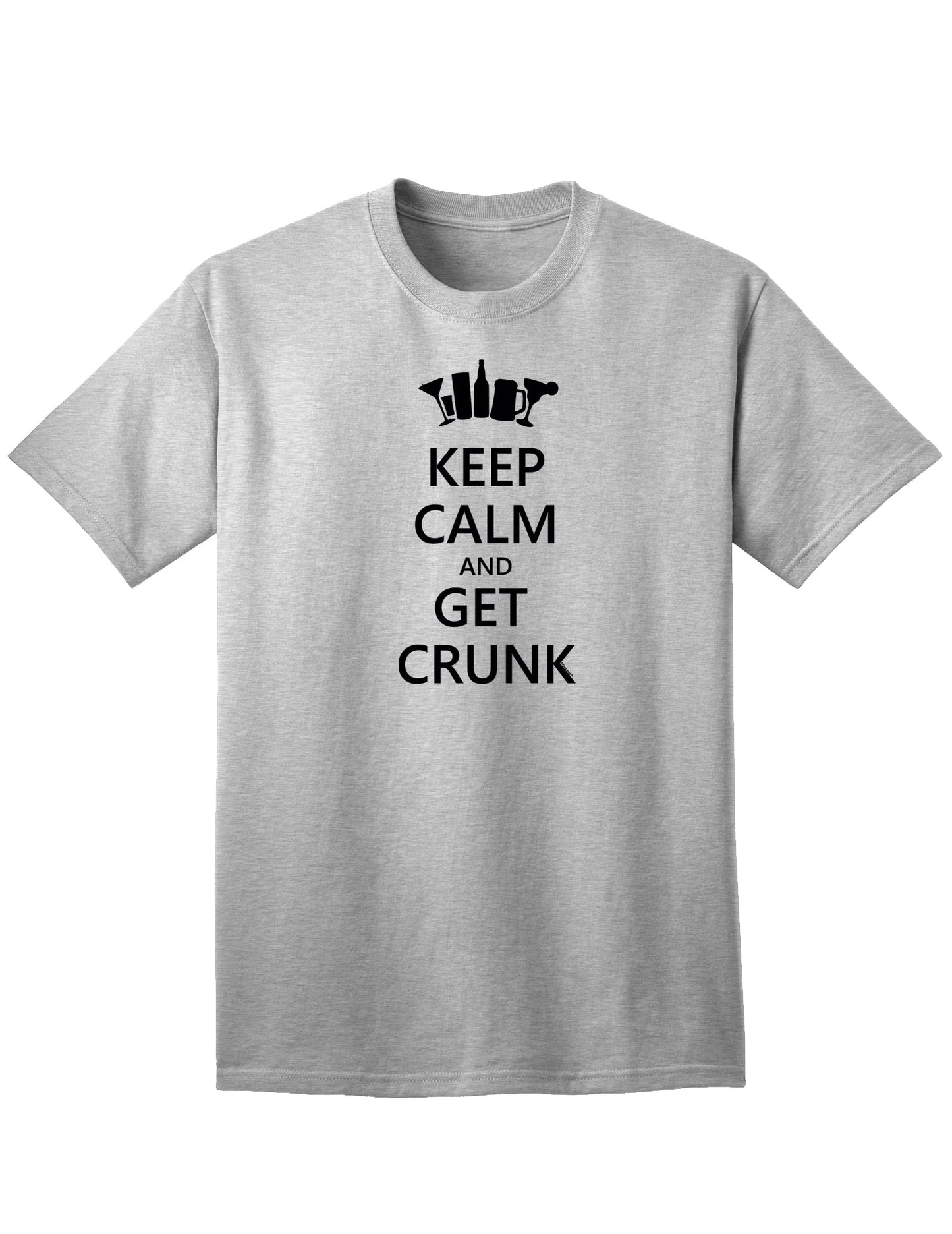 Stylish and Trendy Adult T-Shirt for a Fun and Lively Look-Mens T-shirts-TooLoud-Ash-Gray-Small-Davson Sales