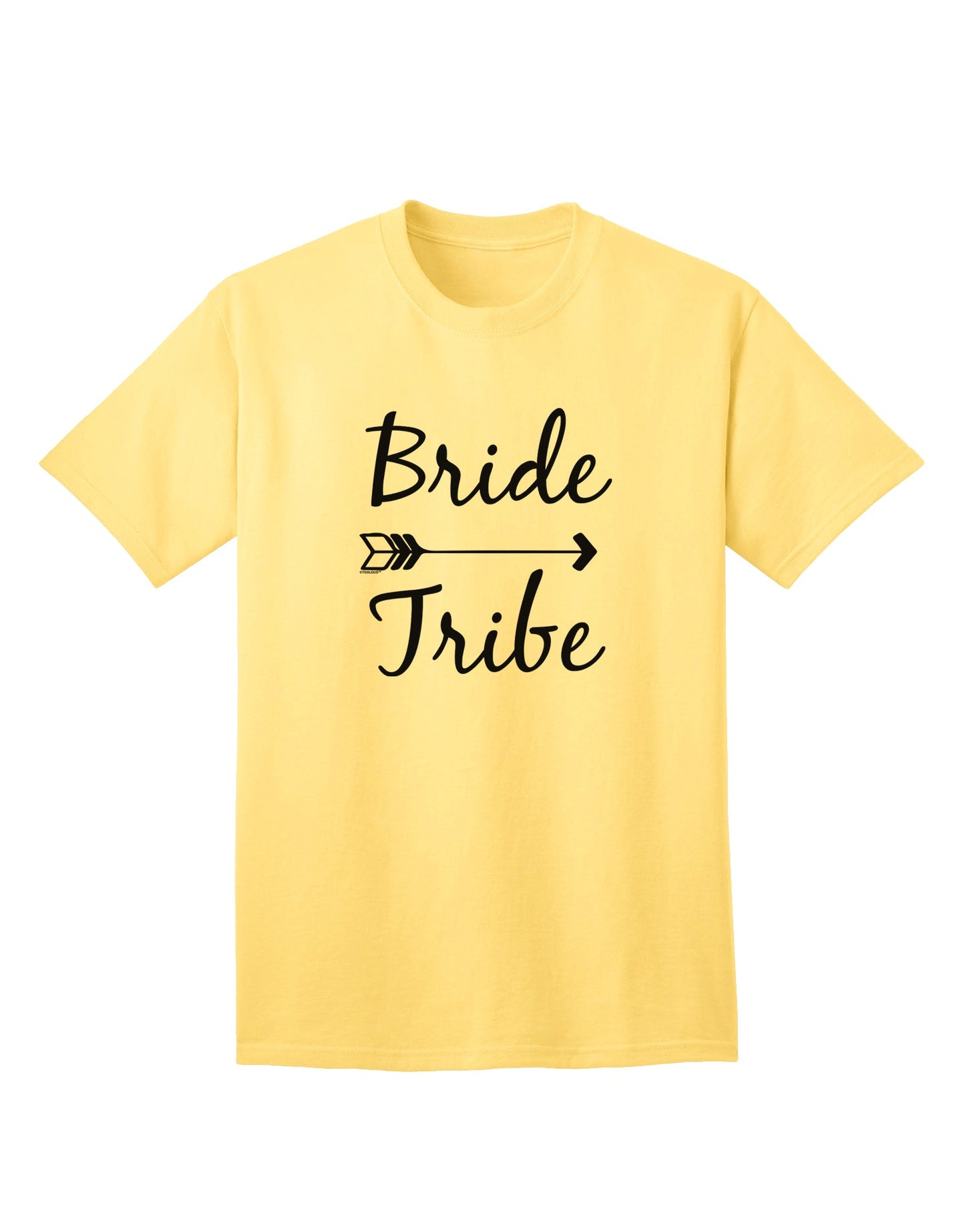 Stylish and Trendy Bride Tribe Adult T-Shirt by TooLoud-Mens T-shirts-TooLoud-Yellow-Small-Davson Sales
