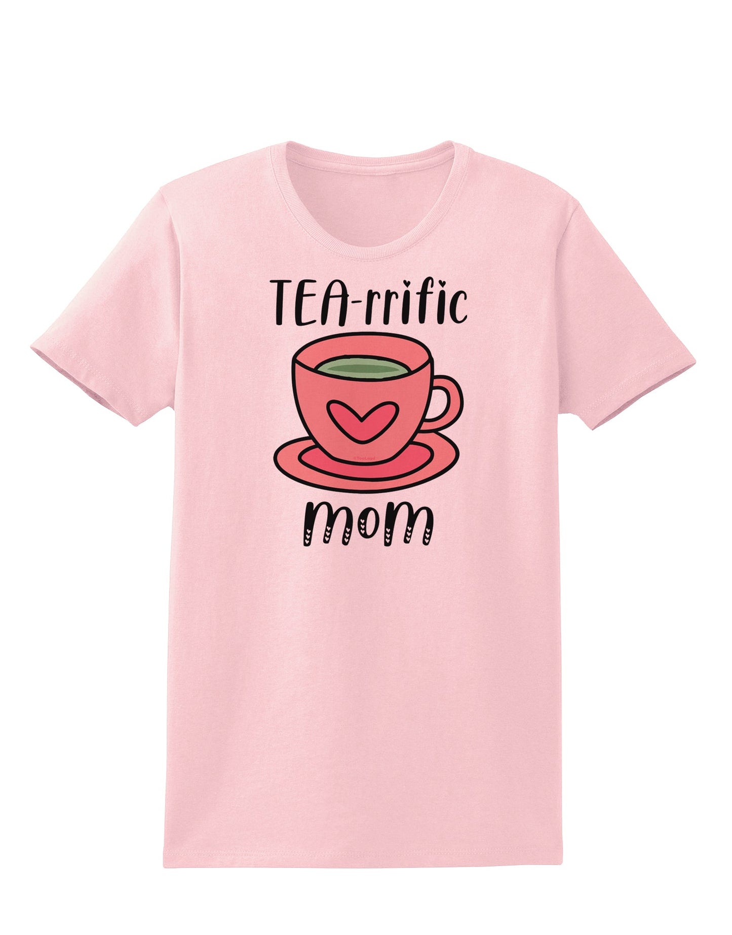 TEA-RRIFIC Mom Womens T-Shirt-Womens T-Shirt-TooLoud-PalePink-X-Small-Davson Sales