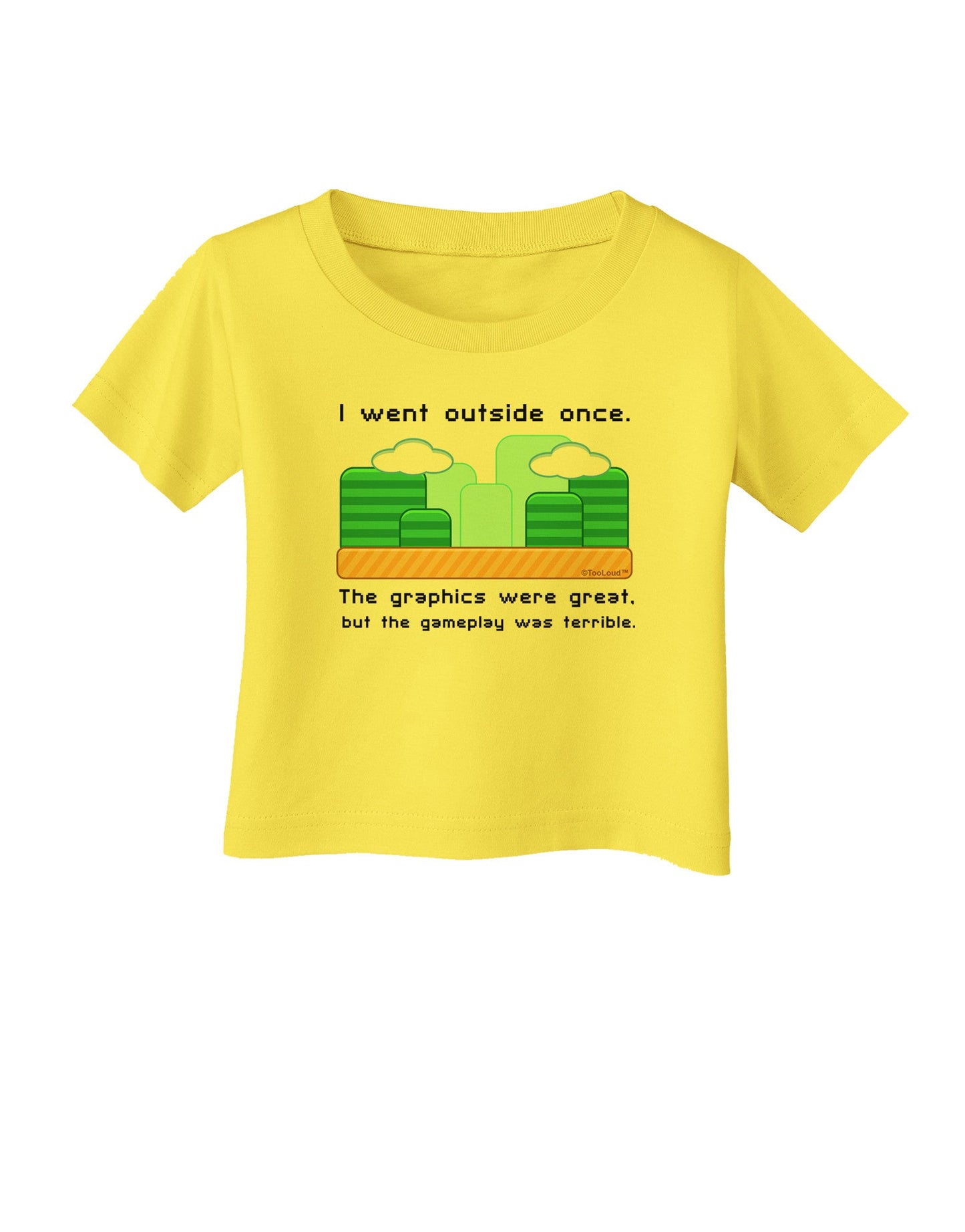 The Gameplay Was Terrible Infant T-Shirt-Infant T-Shirt-TooLoud-Yellow-06-Months-Davson Sales