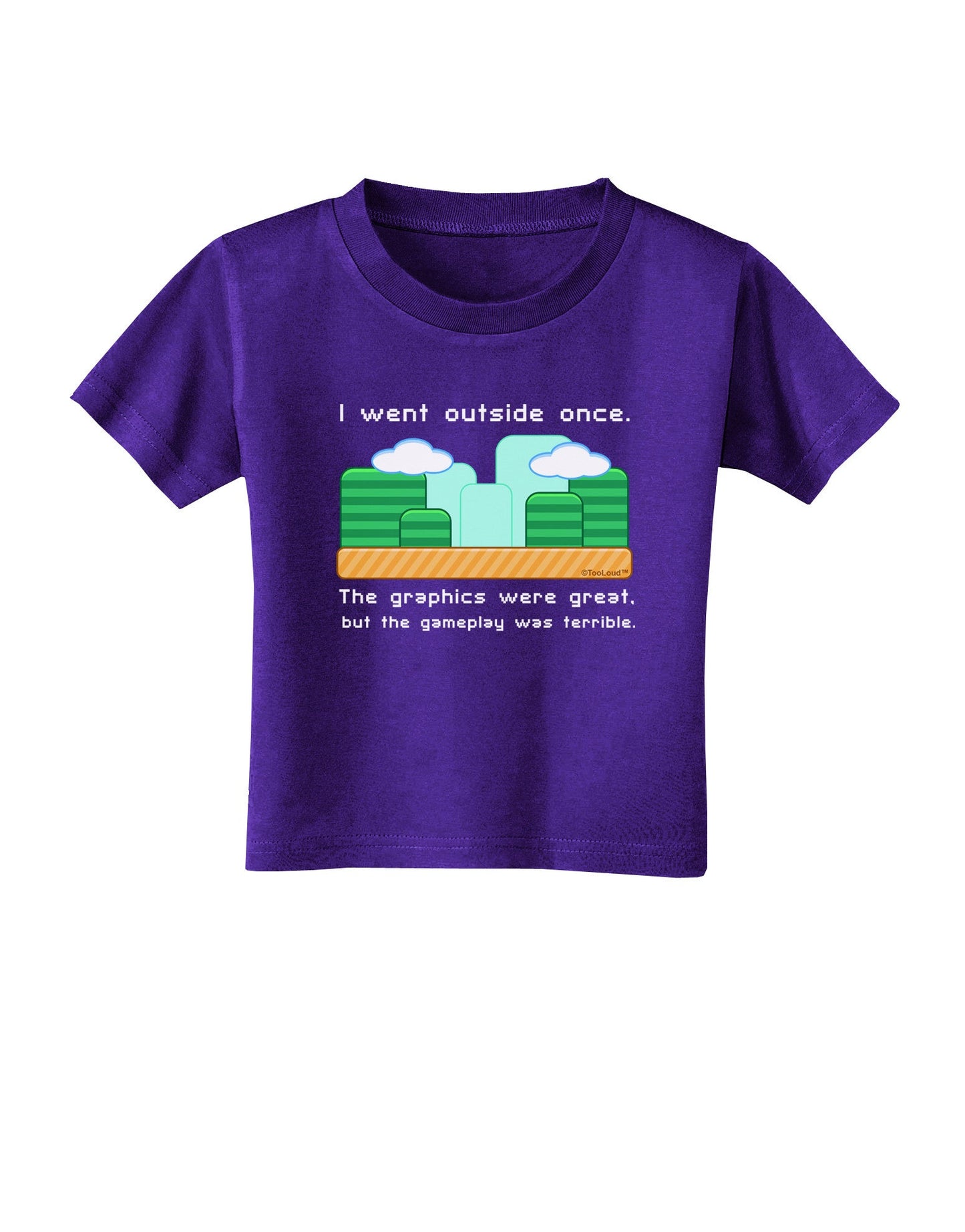 The Gameplay Was Terrible Toddler T-Shirt Dark-Toddler T-Shirt-TooLoud-Purple-2T-Davson Sales
