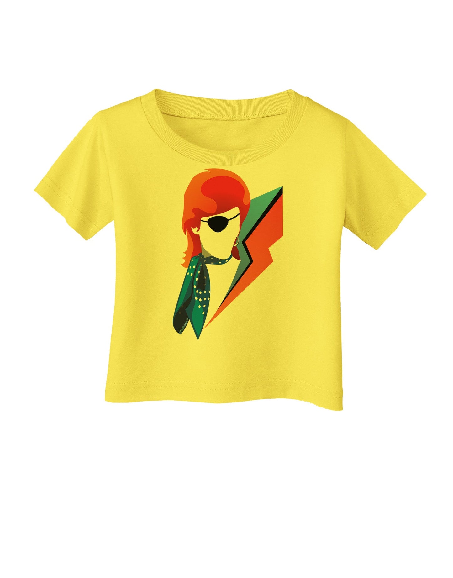 The Glam Rebel Infant T-Shirt-Infant T-Shirt-TooLoud-Yellow-06-Months-Davson Sales