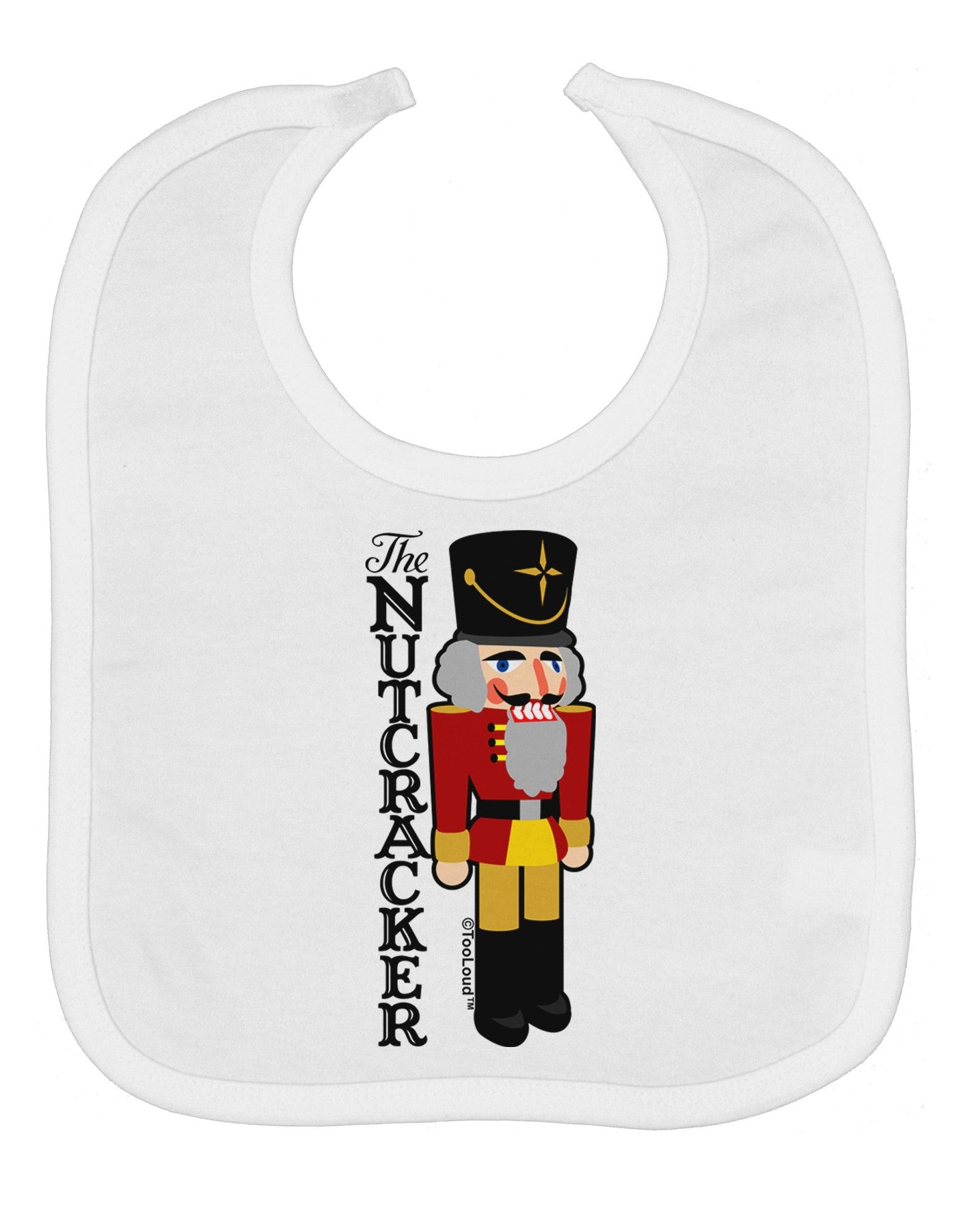 The Nutcracker with Text Baby Bib by