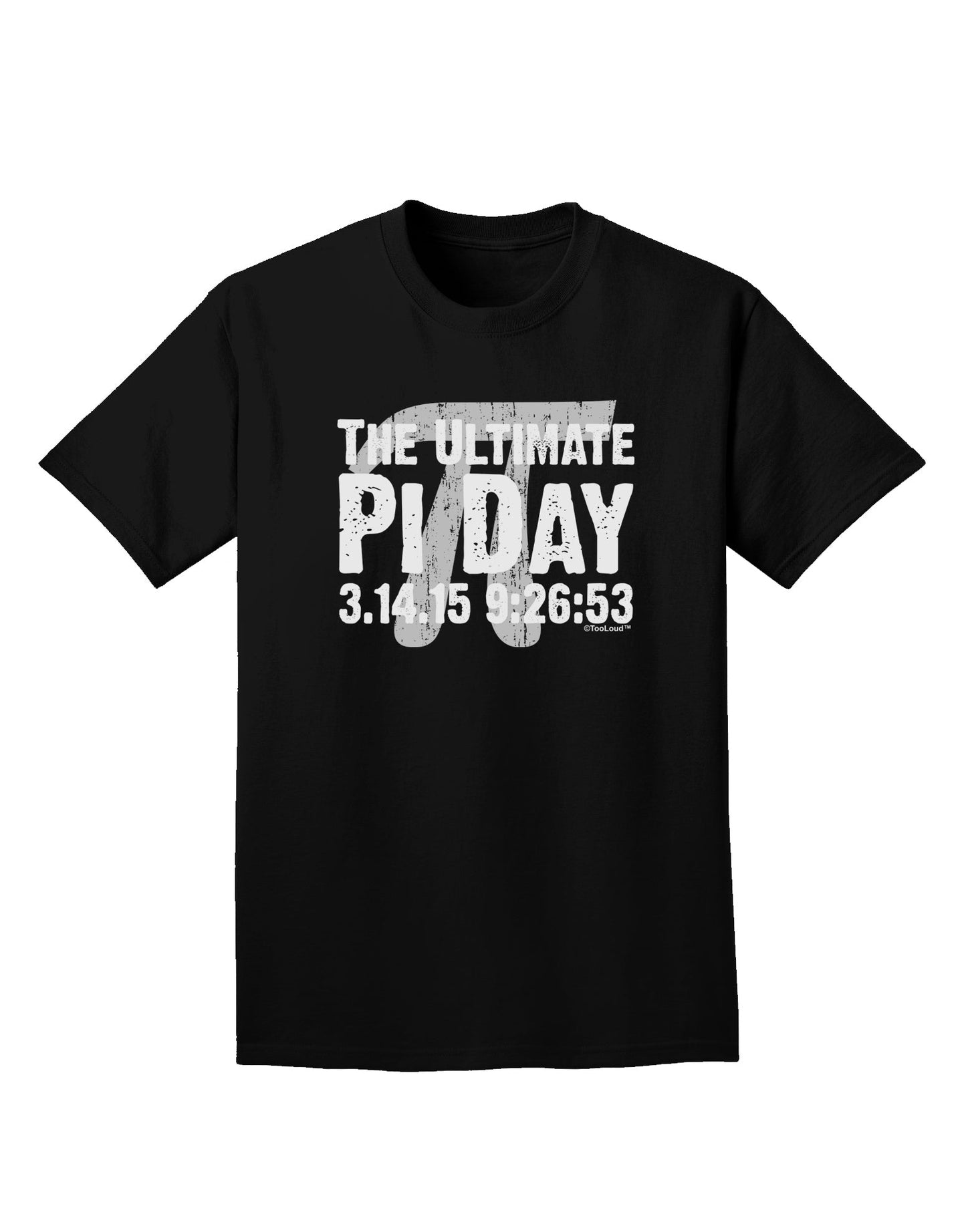 The Ultimate Pi Day Text Adult Dark T-Shirt by TooLoud-Mens T-Shirt-TooLoud-Black-Small-Davson Sales