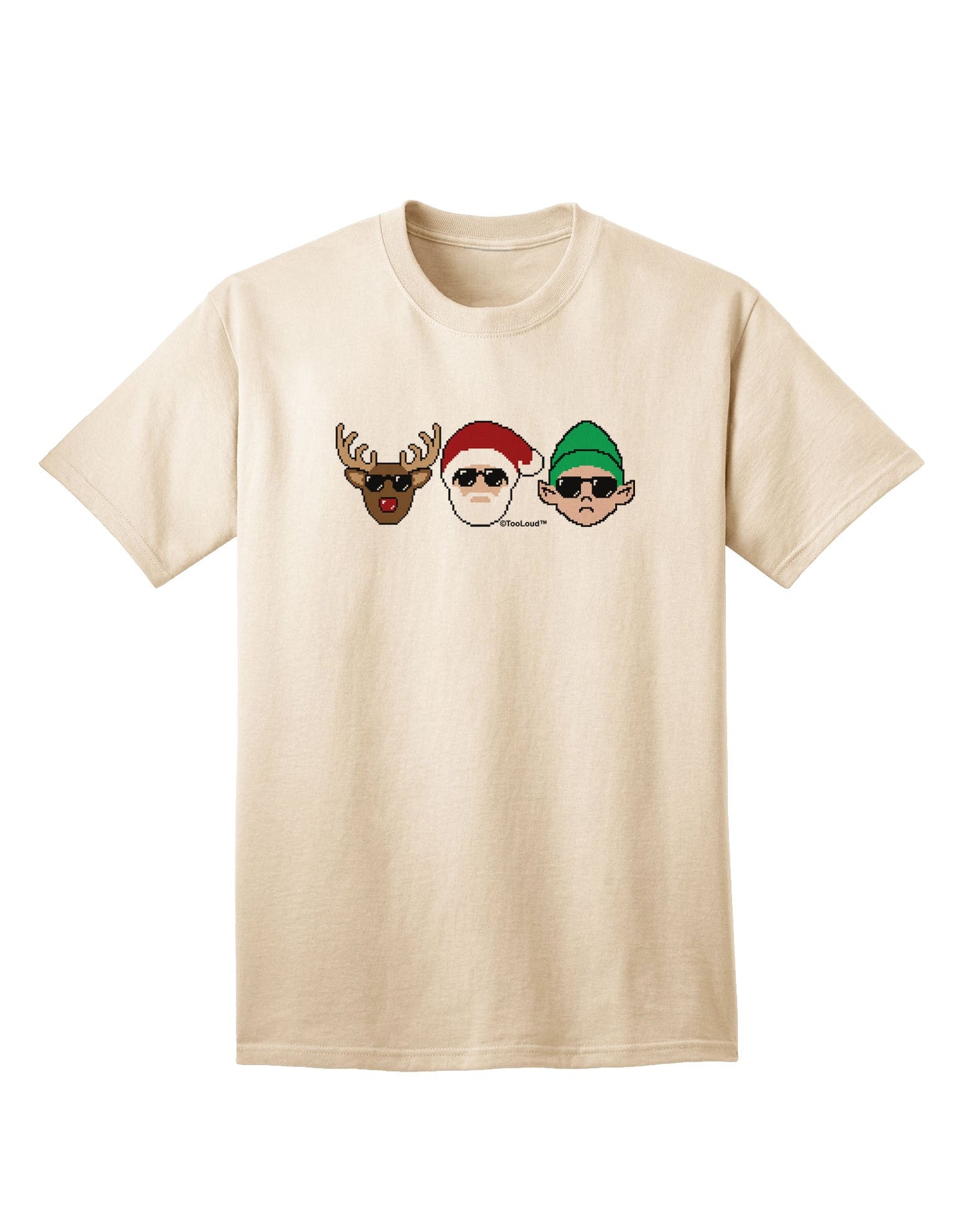 The X-mas Squad Adult T-Shirt-unisex t-shirt-TooLoud-Natural-Small-Davson Sales