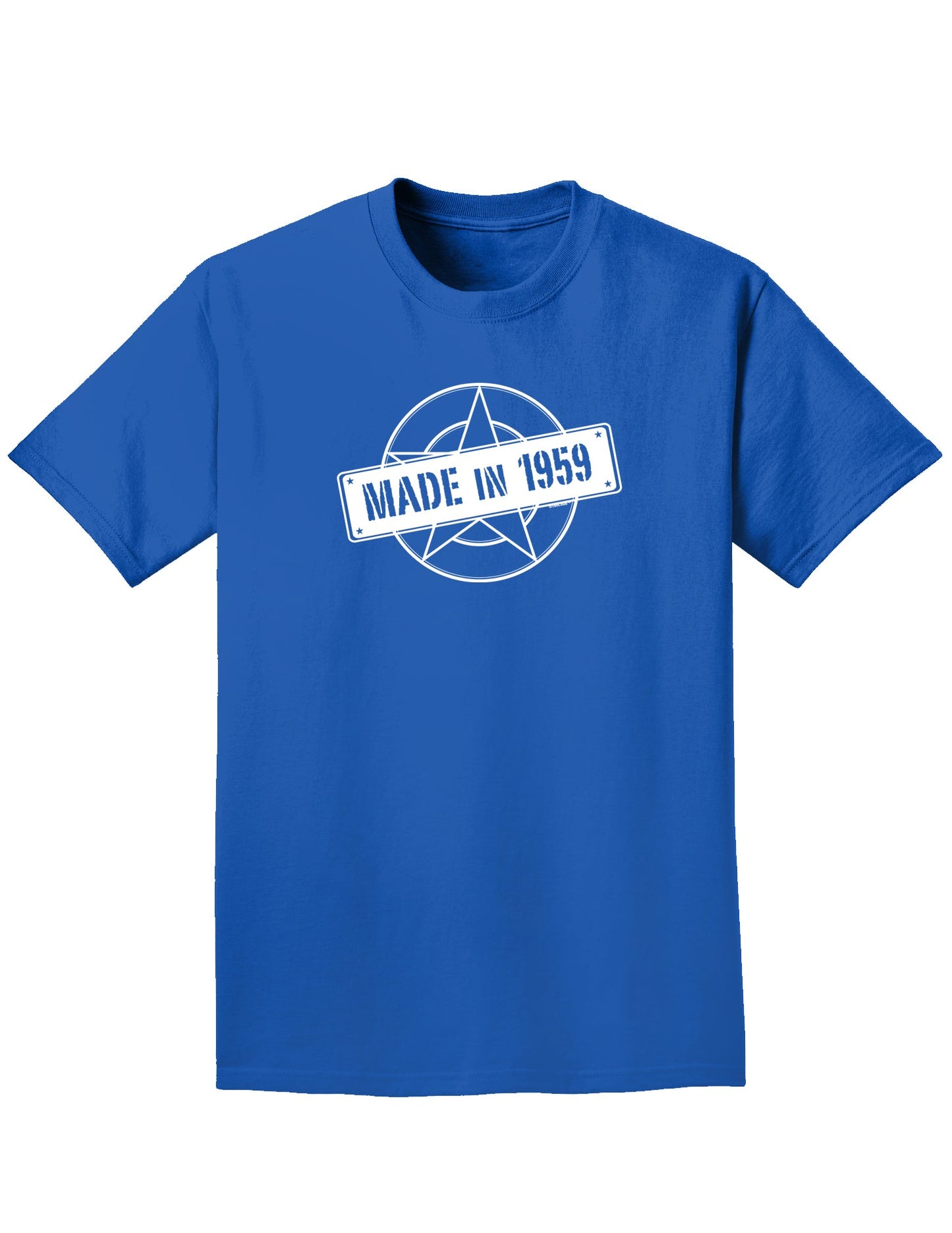 TooLoud 60th Birthday Gift Made in 1959 Adult Dark T-Shirt-Mens T-Shirt-TooLoud-Royal-Blue-Small-Davson Sales