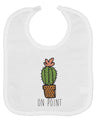 TooLoud On Point Cactus Baby Bib