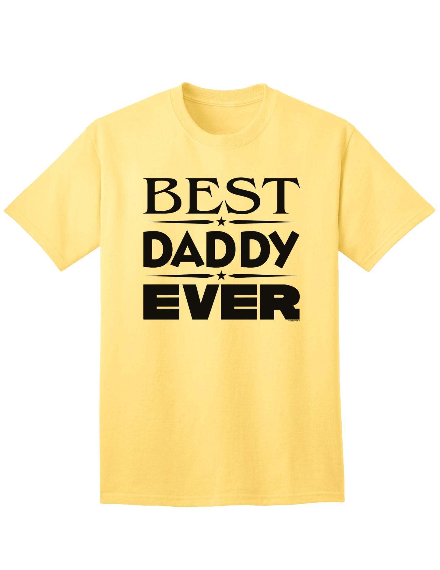Top-rated Father's Day Adult T-Shirt - A Perfect Gift for the Best Dad-Mens T-shirts-TooLoud-Yellow-Small-Davson Sales