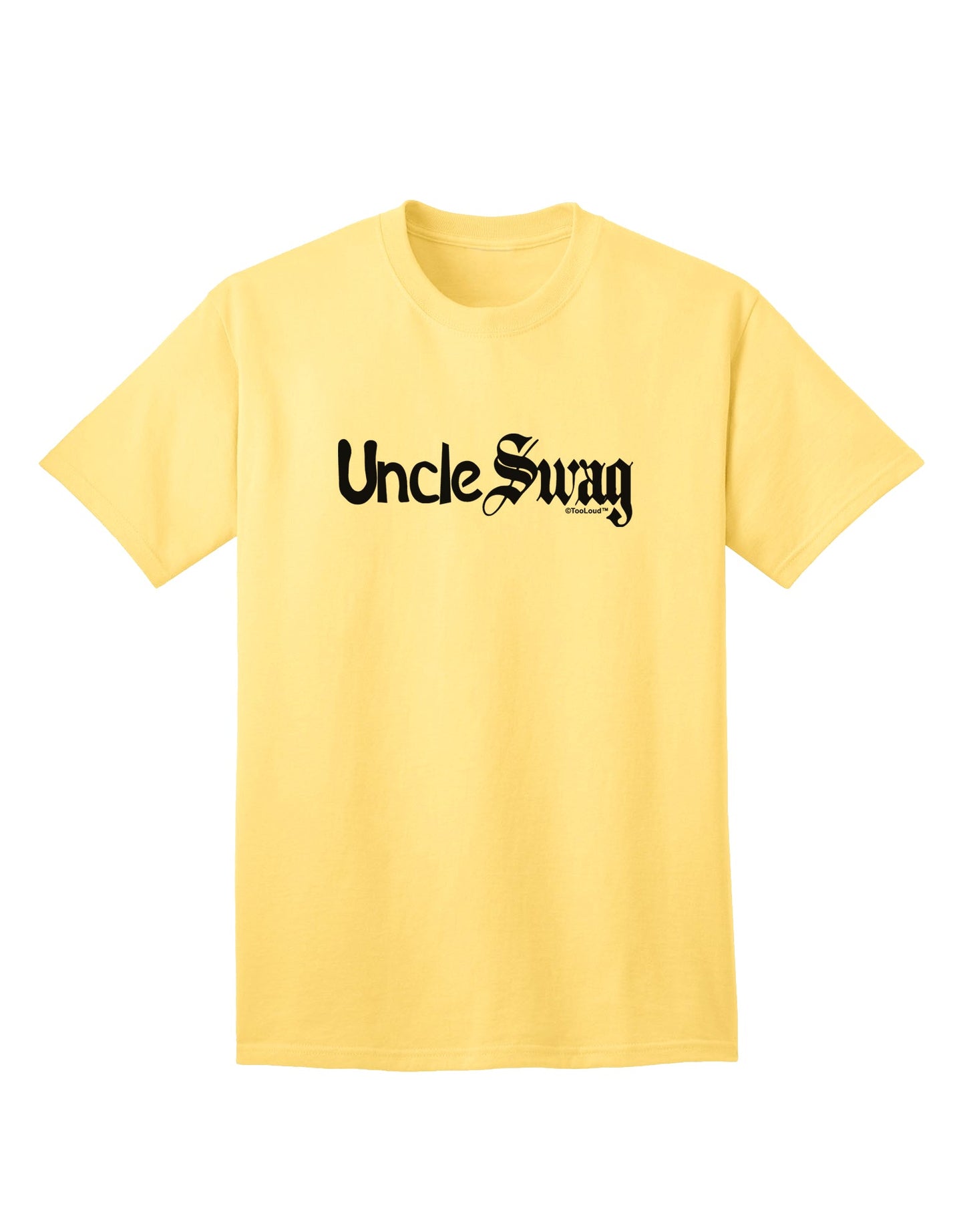 Uncle Swag Text Adult T-Shirt - A Stylish Addition to Your Wardrobe, Crafted by TooLoud-Mens T-shirts-TooLoud-Yellow-Small-Davson Sales