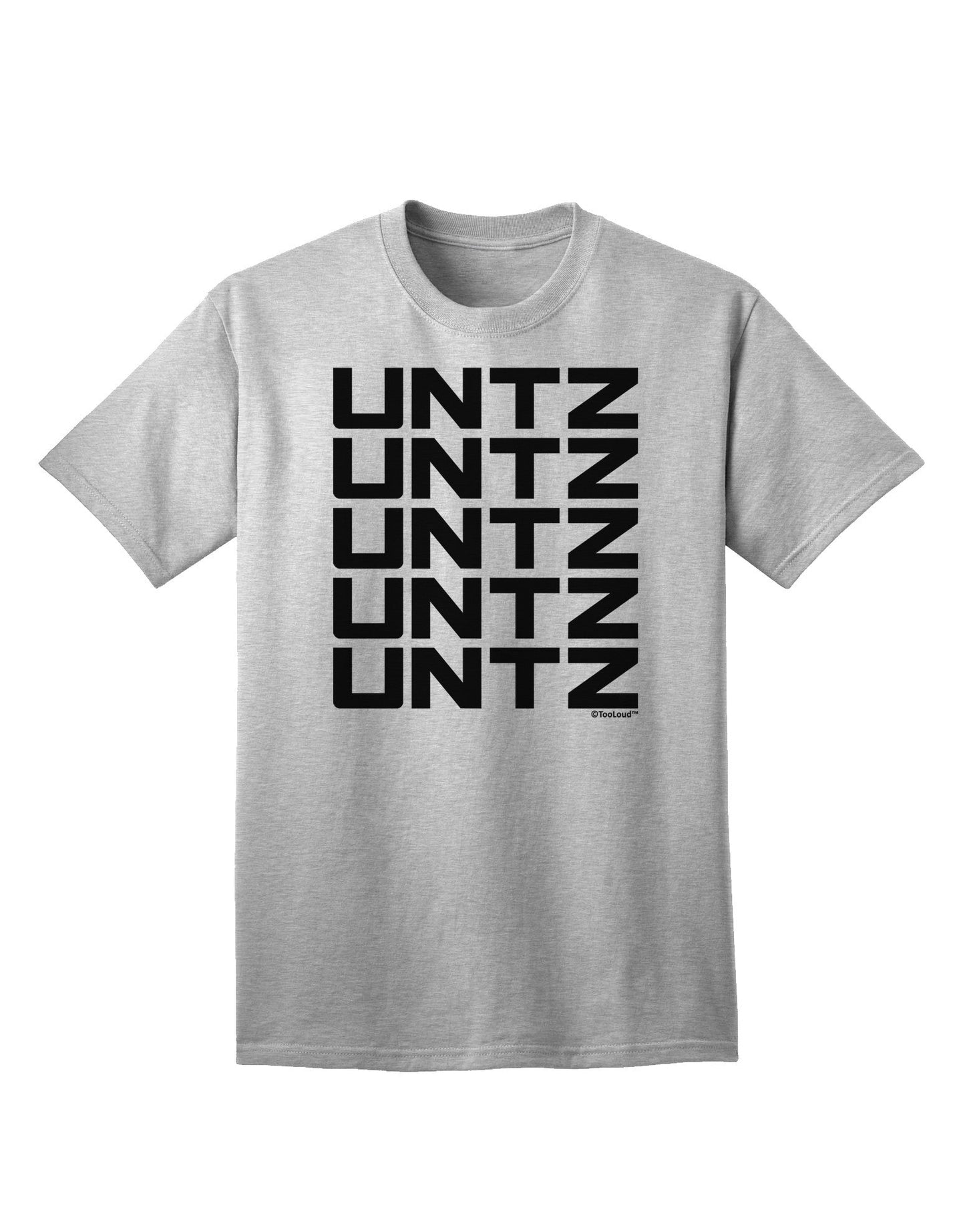 Untz Untz Untz Untz Untz EDM Design Adult T-Shirt-Mens T-Shirt-TooLoud-AshGray-Small-Davson Sales