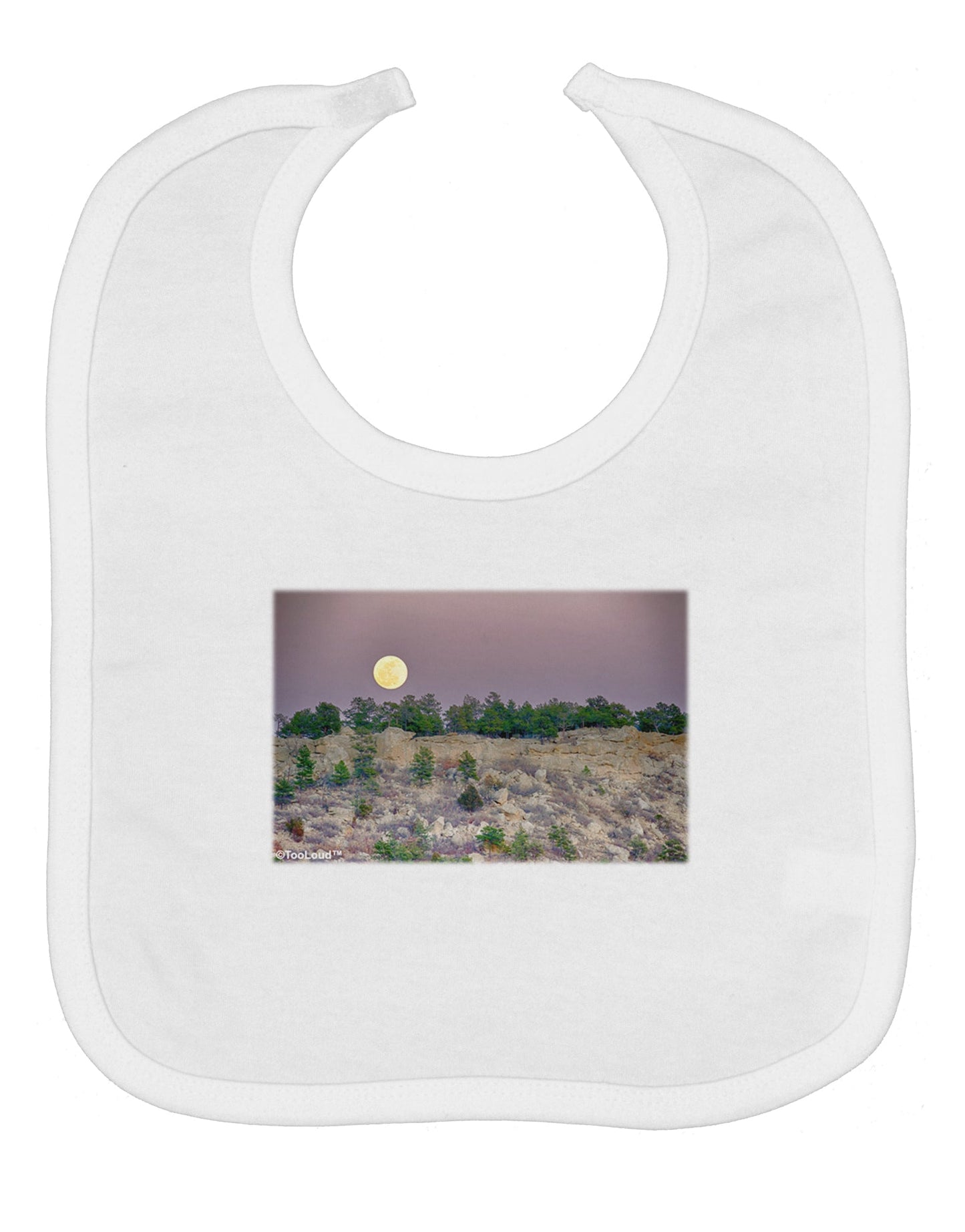Ute Park Colorado Baby Bib by TooLoud