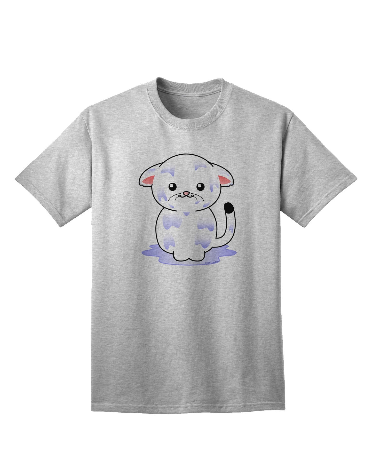 Wet Pussycat Adult T-Shirt-Mens T-Shirt-TooLoud-AshGray-Small-Davson Sales