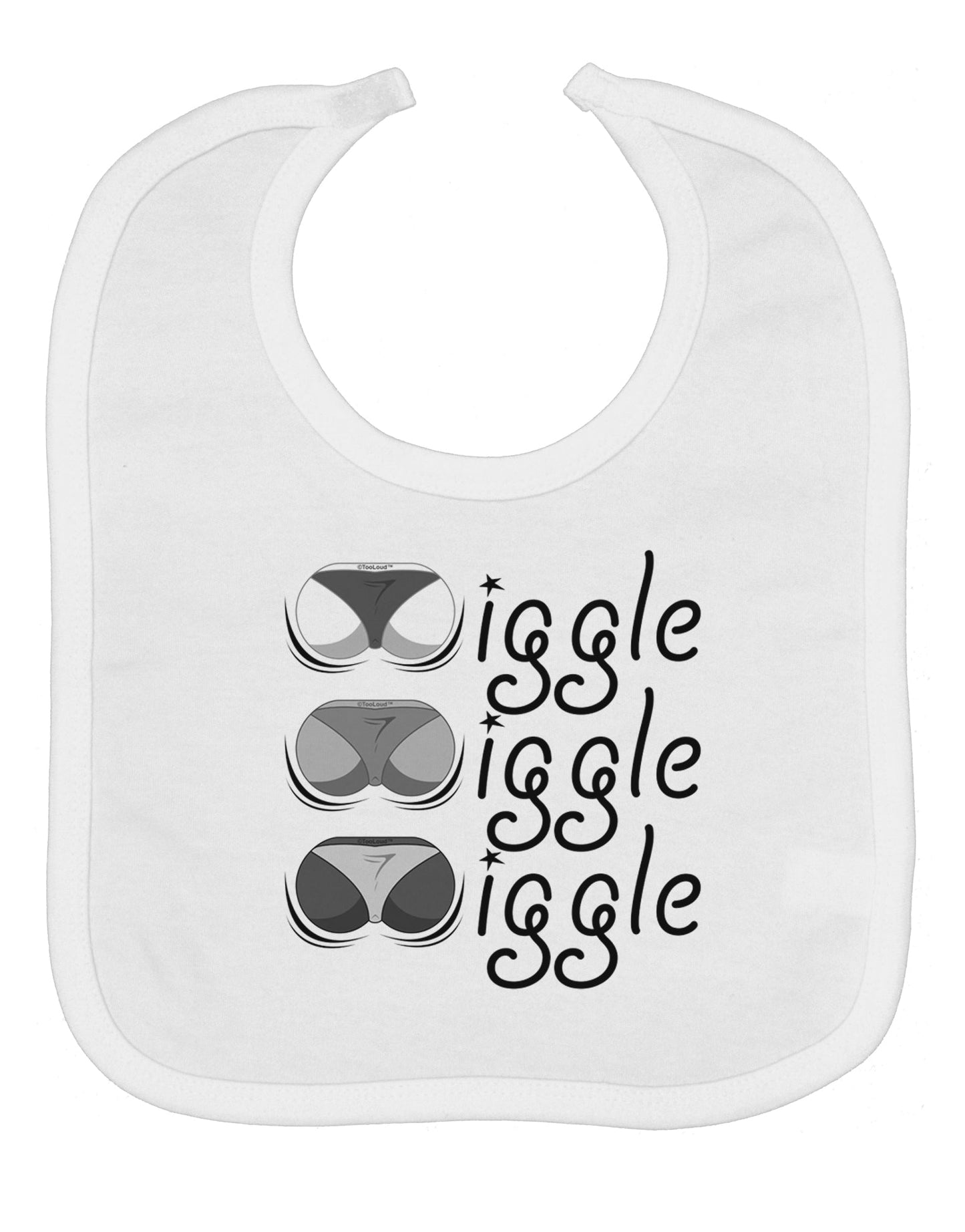 Wiggle Wiggle Wiggle - Twerk Baby Bib
