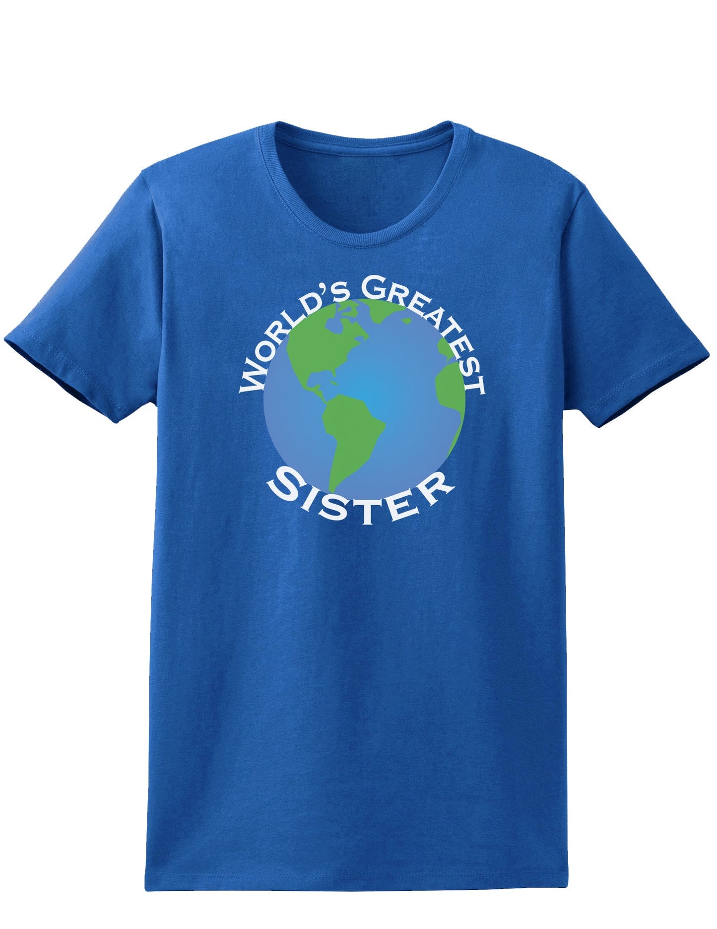 World's Greatest Sister Womens Dark T-Shirt-TooLoud-Royal-Blue-X-Small-Davson Sales