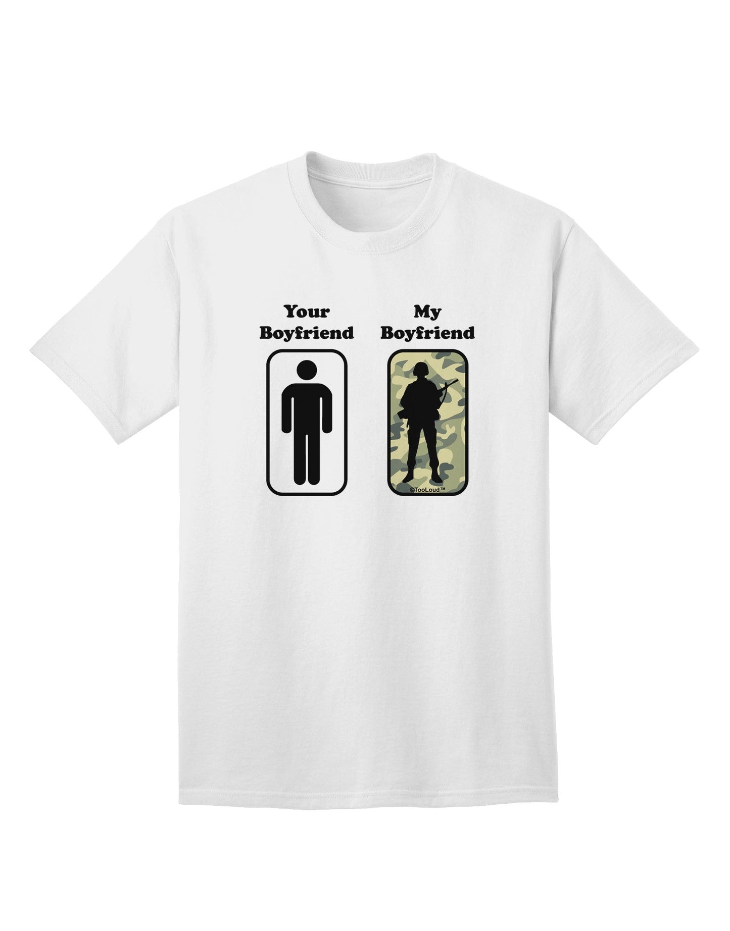 Your Boyfriend My Boyfriend Premium Adult T-Shirt - A Statement of Distinction-Mens T-shirts-TooLoud-White-Small-Davson Sales